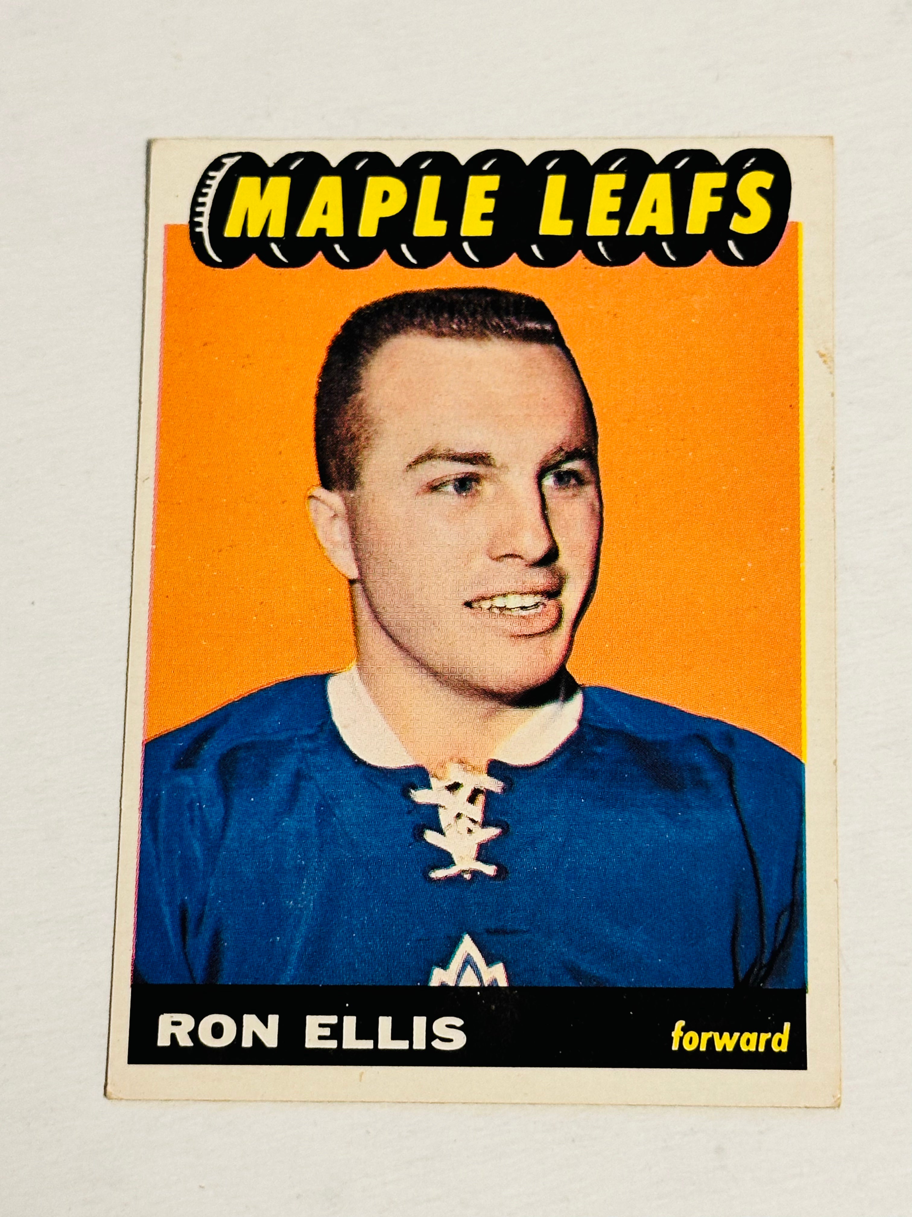 Ron Ellis Opc rookie hockey card 1965