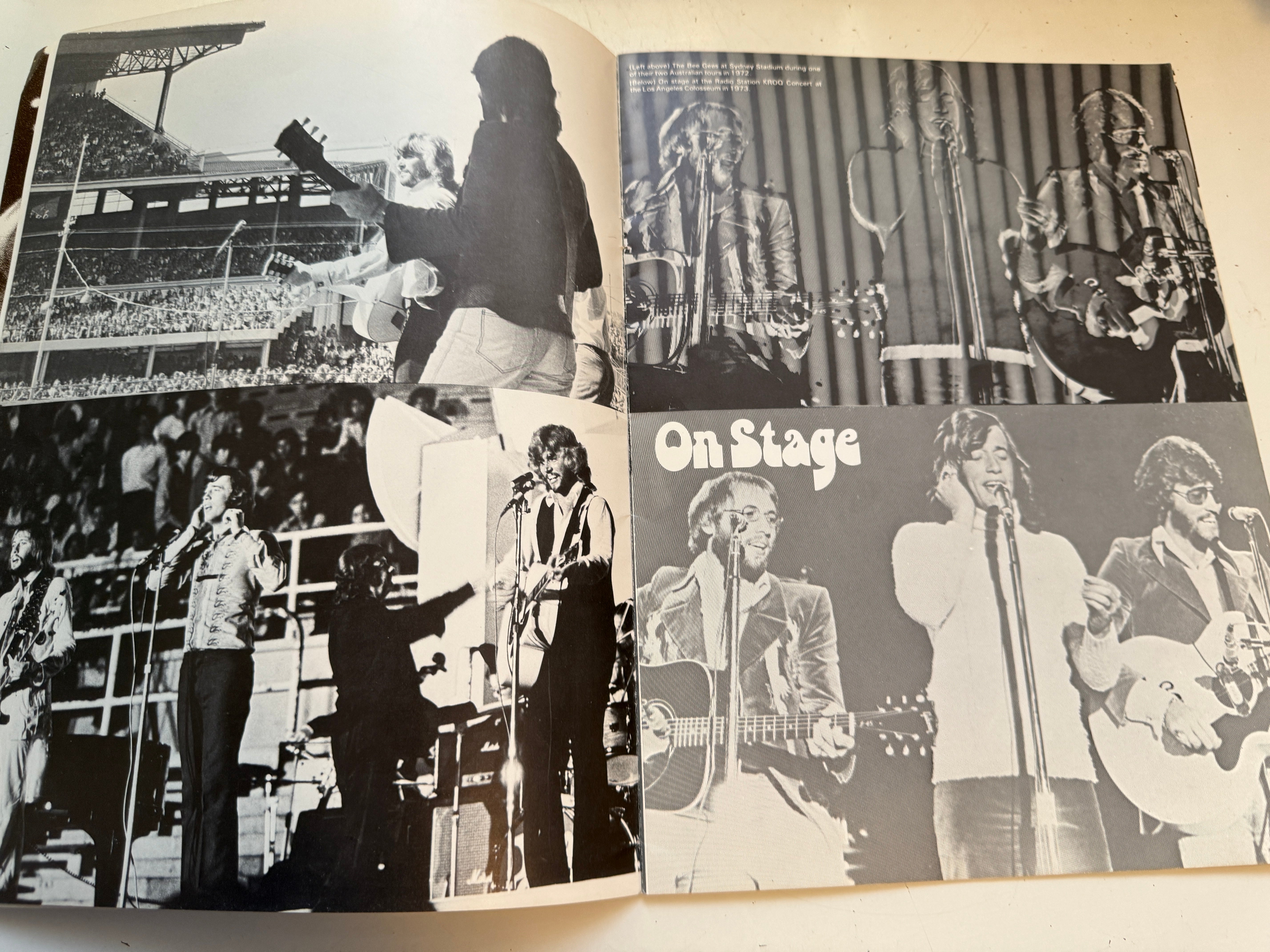 Bee Gees original program 1974
