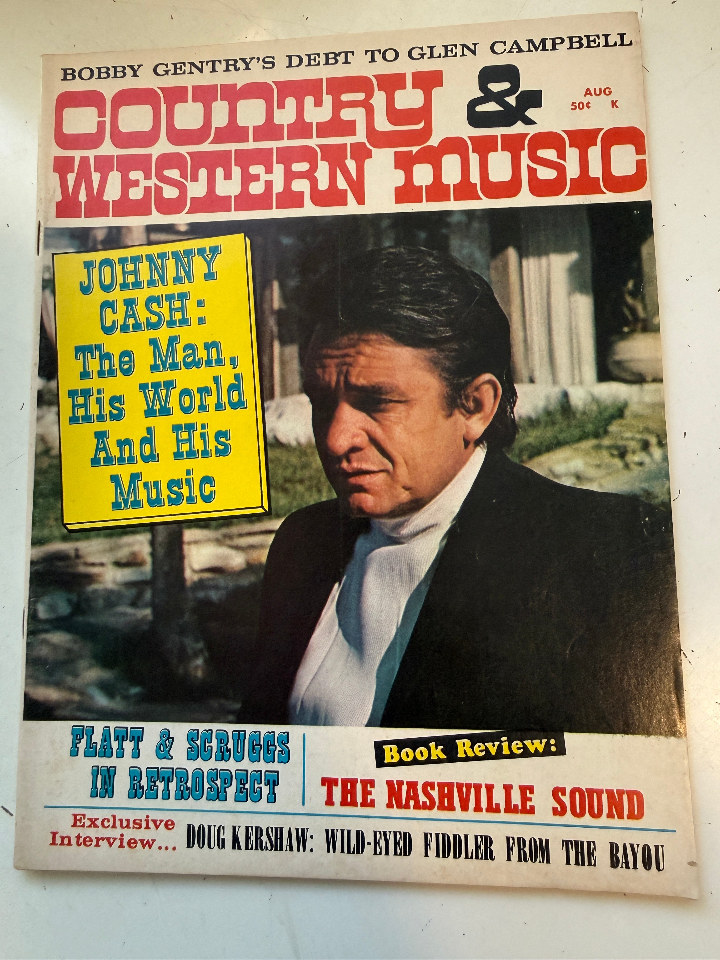 Country western music magazine 1970