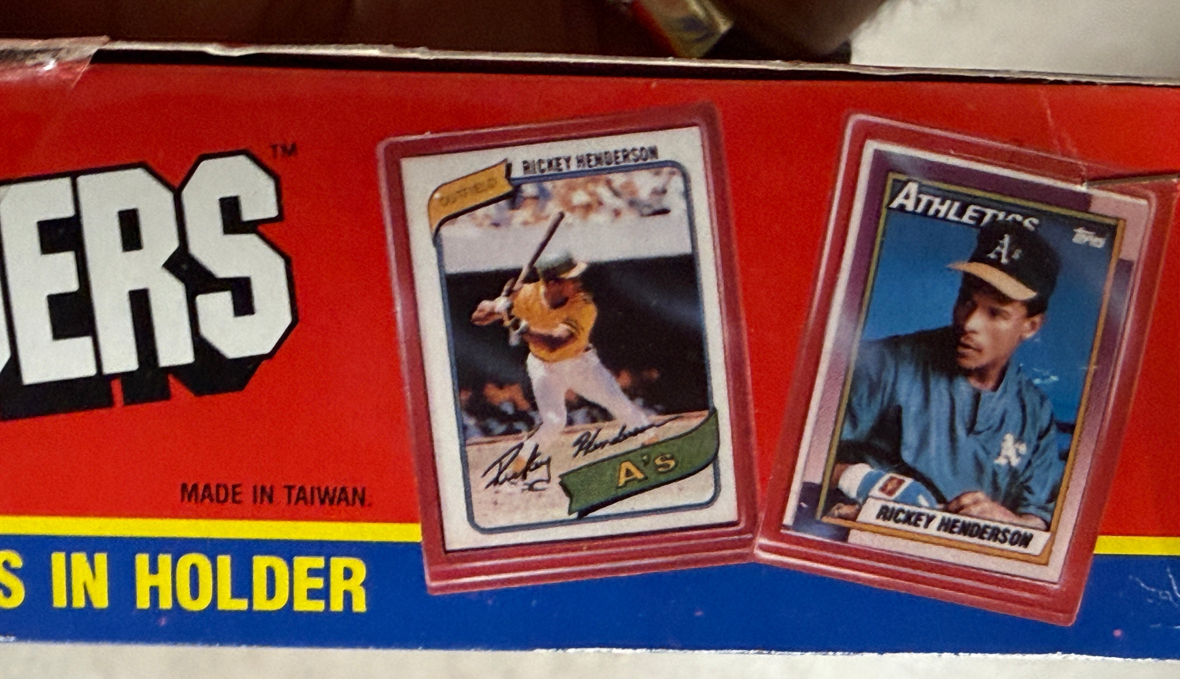 1990 Topps Allstars Doubleheaders Baseball  36 mini cards packs rare full box