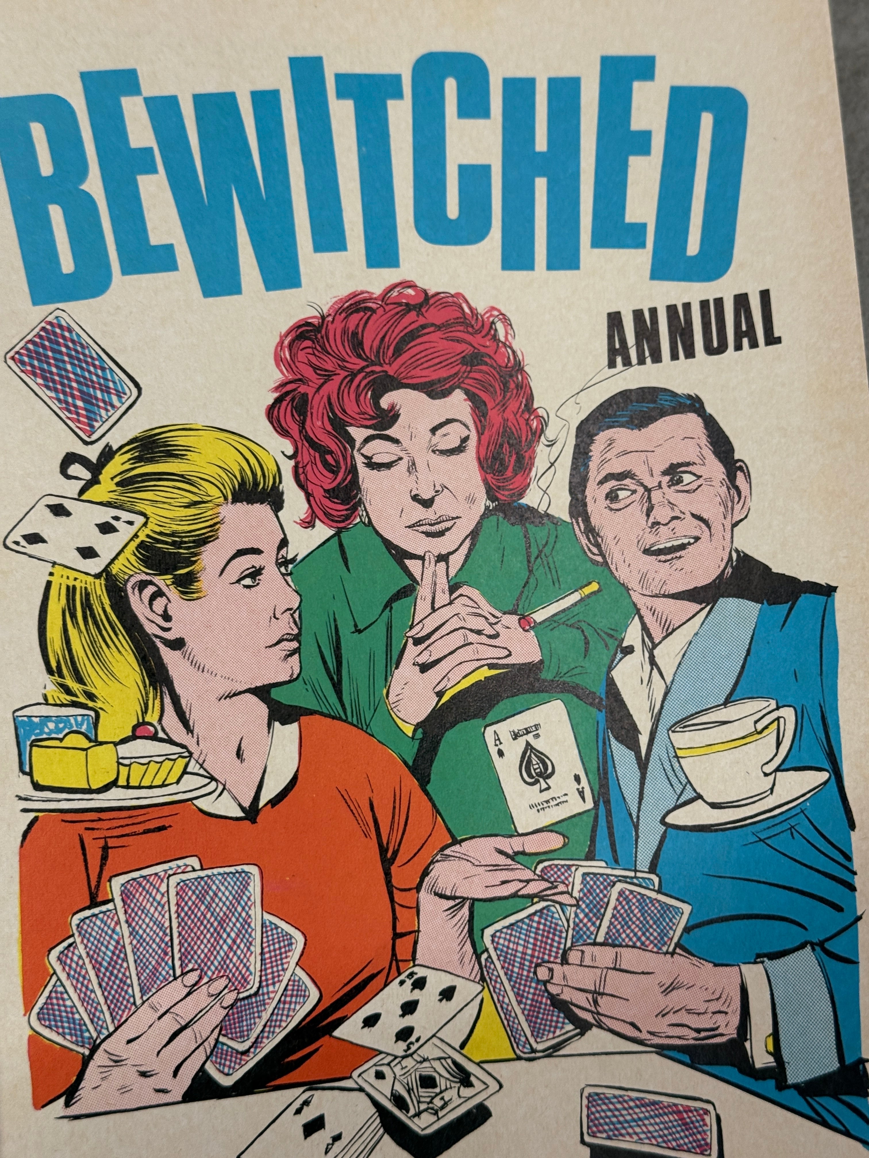 Bewitched TV show two annuals deal 1960s