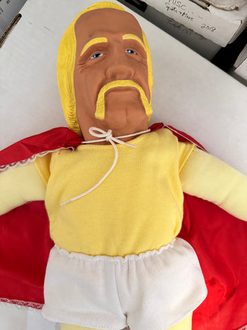Wrestling Hulk Hogan rare Thunderlips doll from Rocky 3 movie! 1982