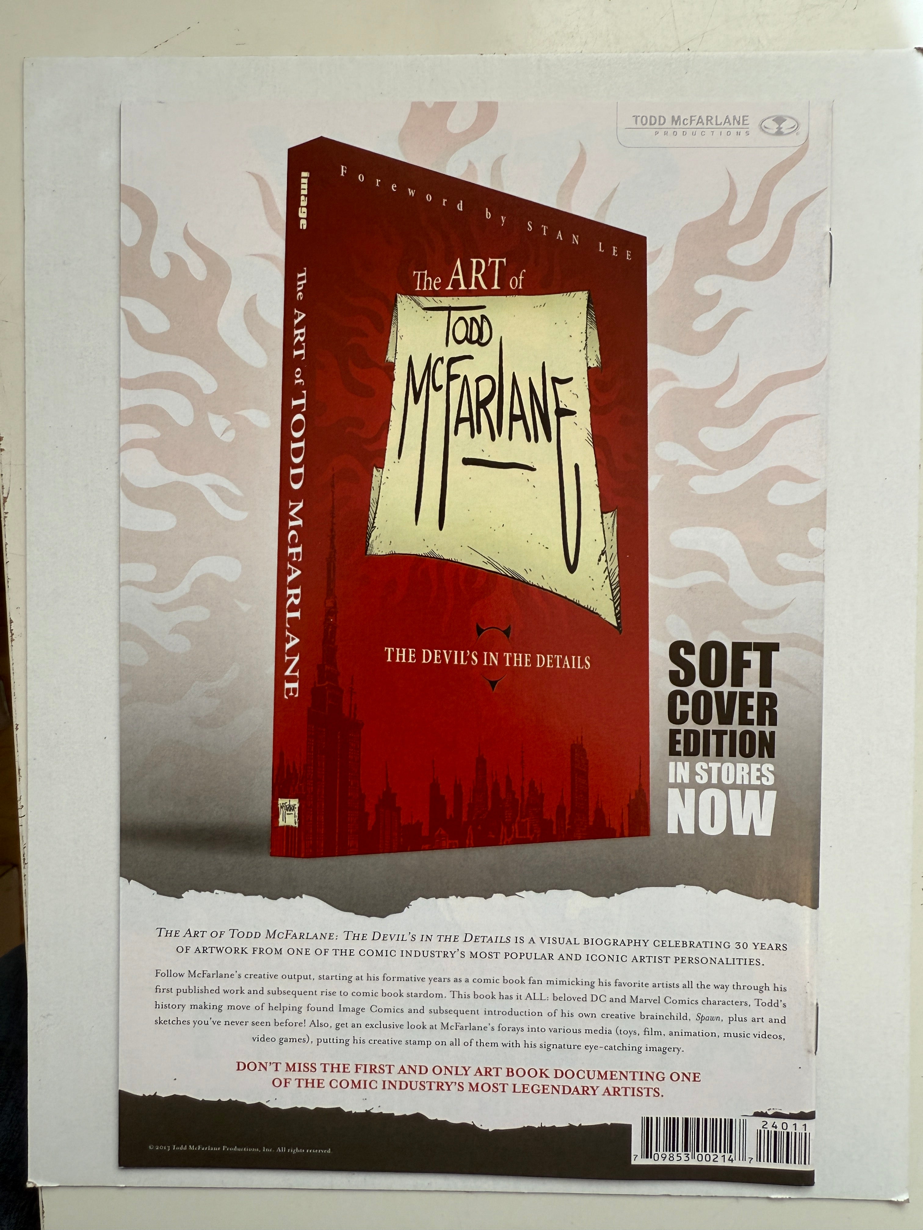 Spawn #240 comic book ( low distribution) high grade condition