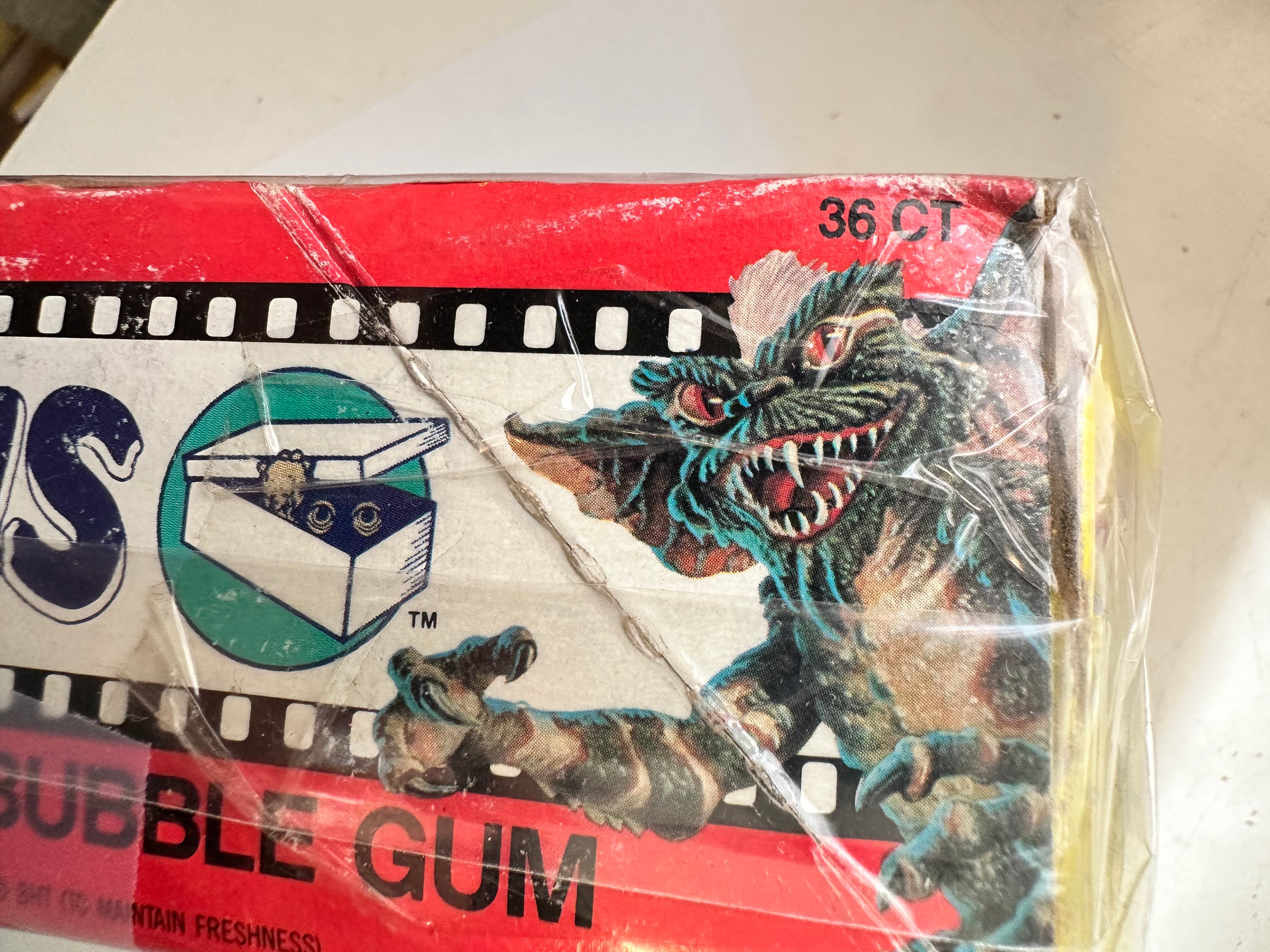 Gremlins movie cards rare 36 packs box 1984