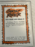 Ghost rider series 2 rare comic cards set with wrapper 1992