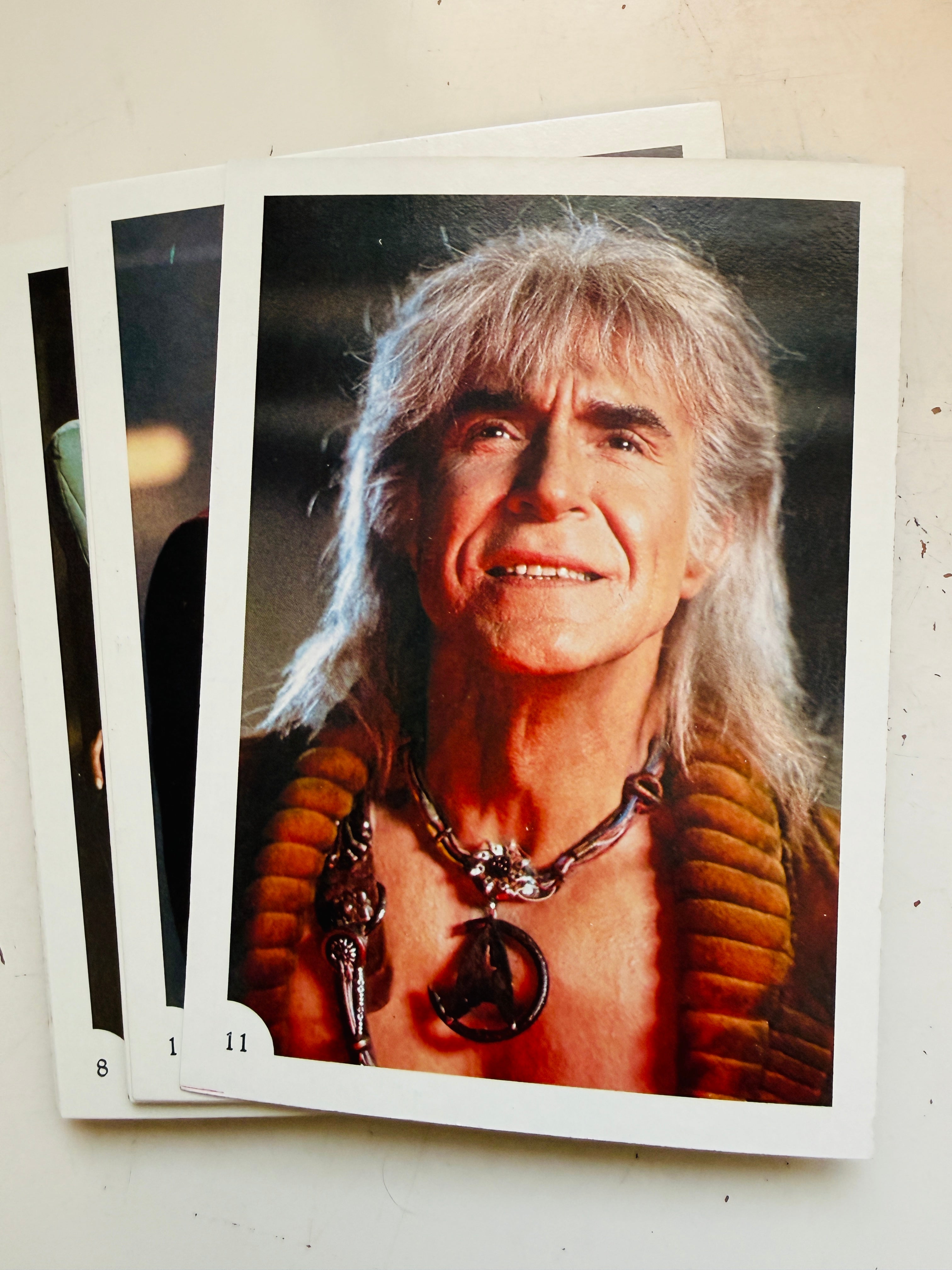 Star Trek Wraith of Khan 5x7 vintage cards set 1982