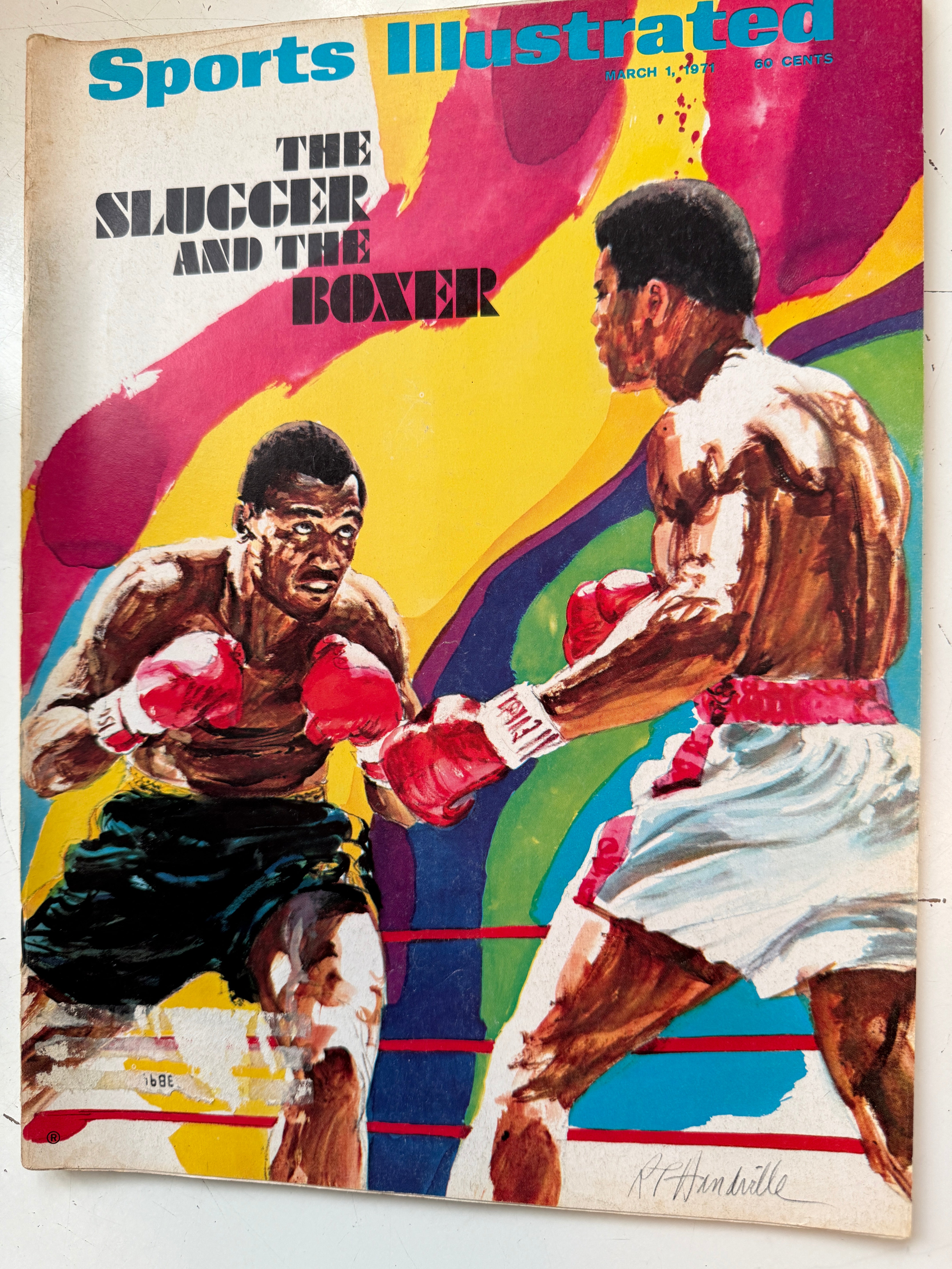 Sports illustrated vintage magazine Muhammad Ali issue 1971