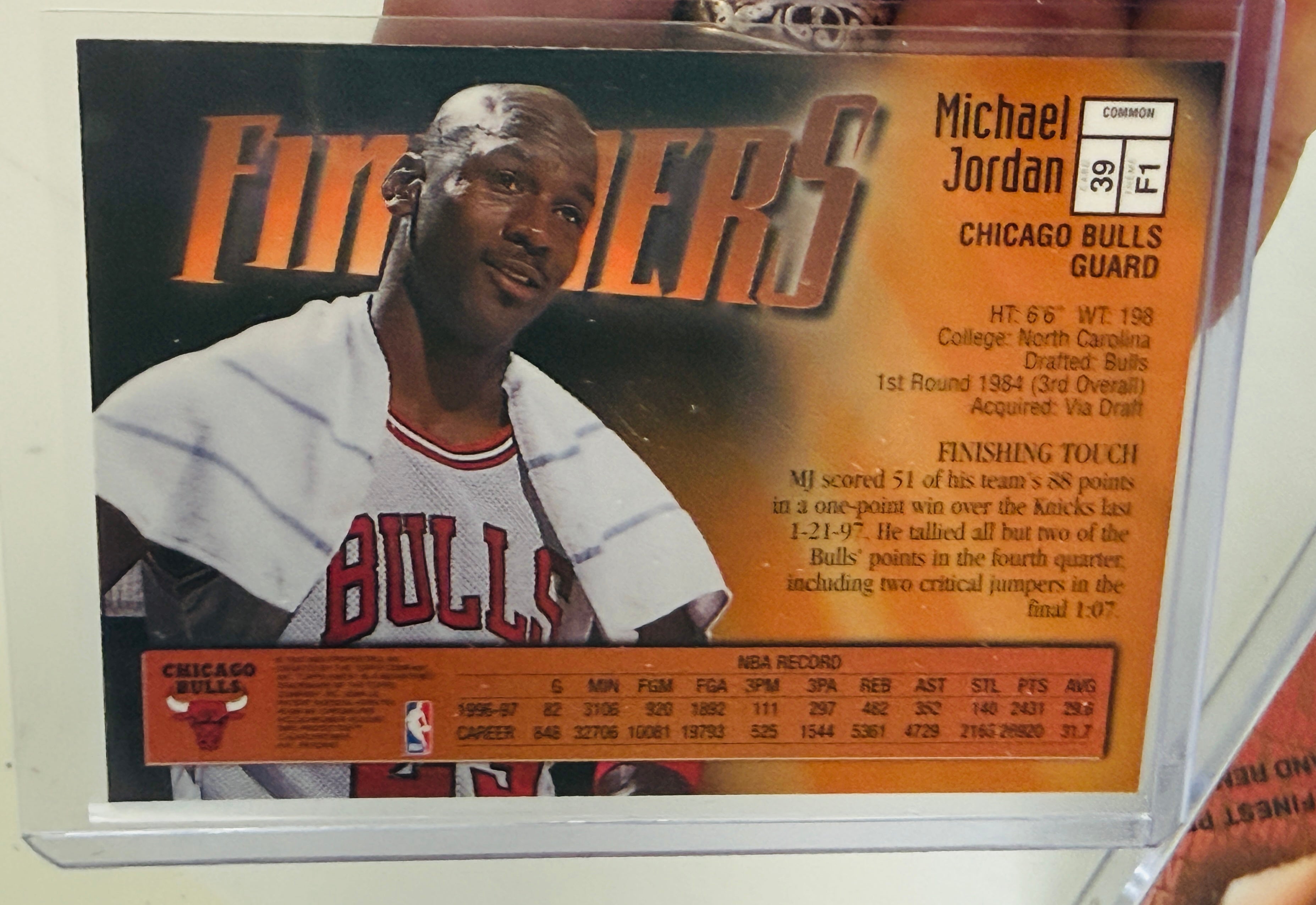 1997/98 Topps Finest basketball series 1 cards set with all the rookies plus Michael Jordan