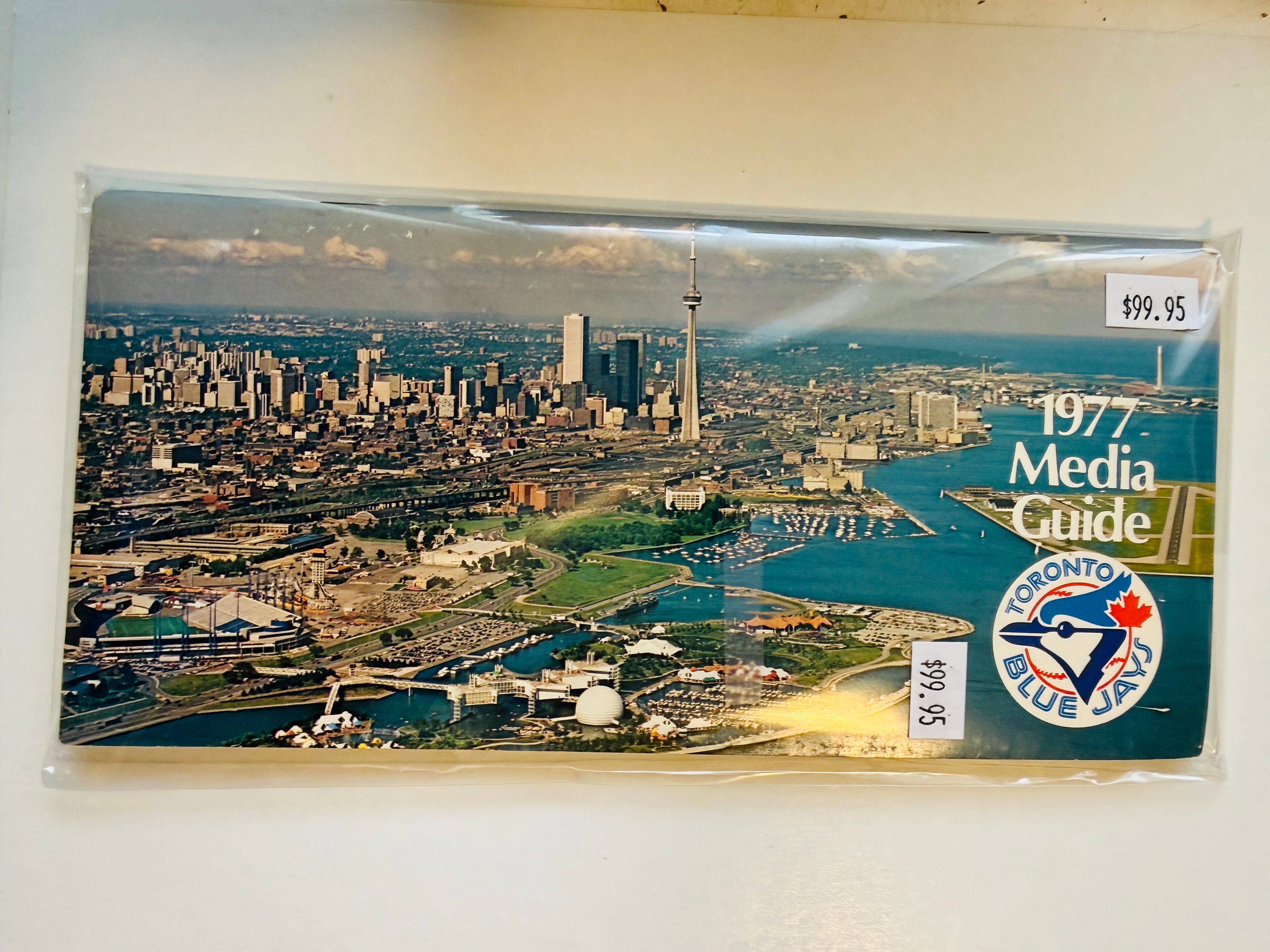 Toronto Blue Jays baseball first year media guide 1977