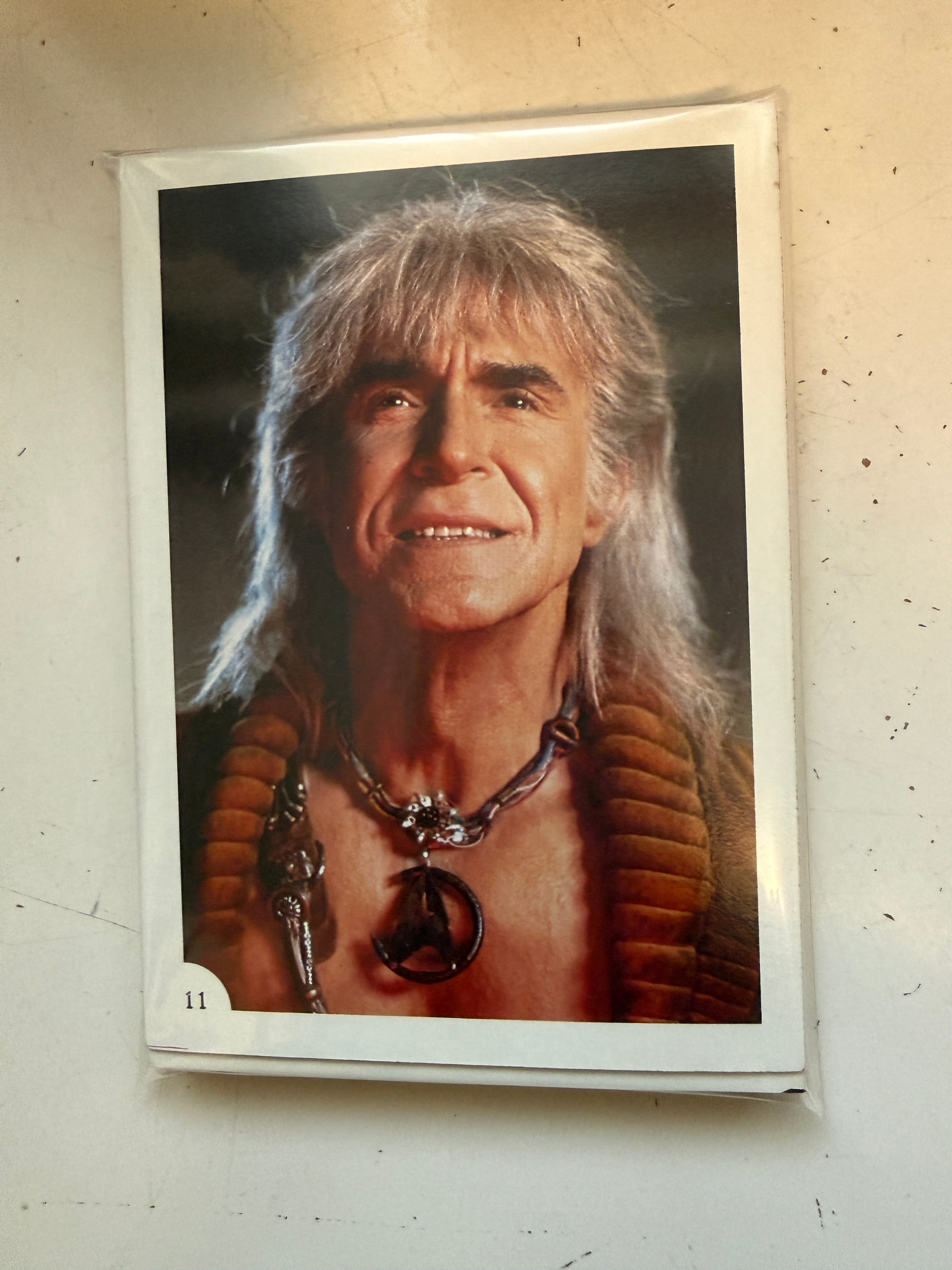 Star Trek Wraith of Khan 5x7 vintage cards set 1982