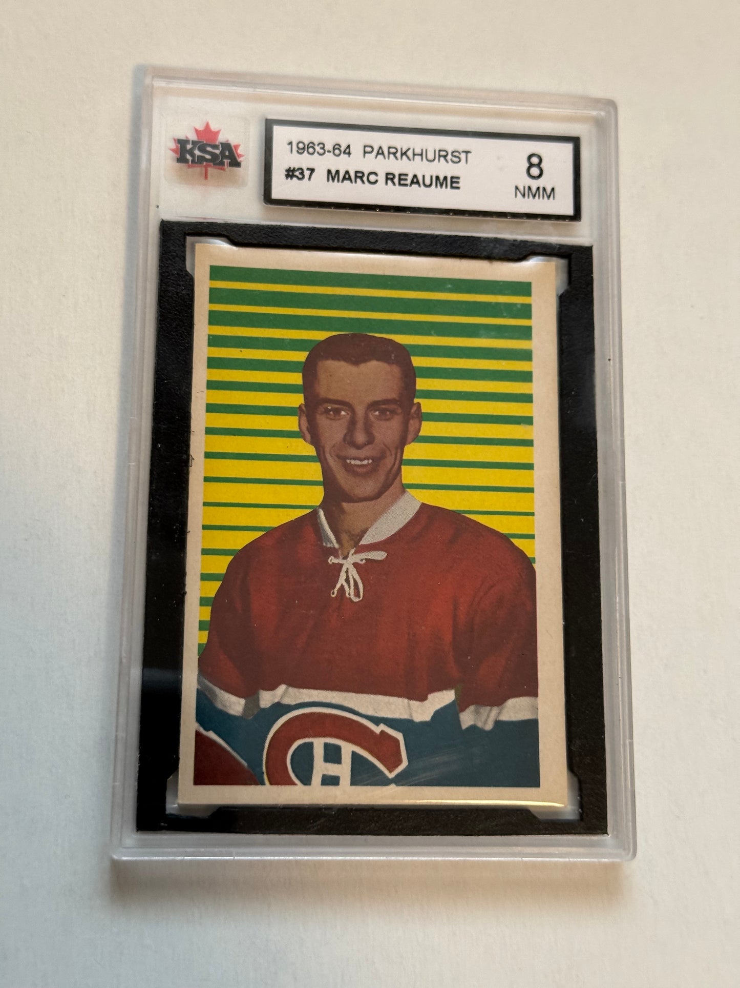 Marc Reaume High grade Parkhurst hockey Card 1963