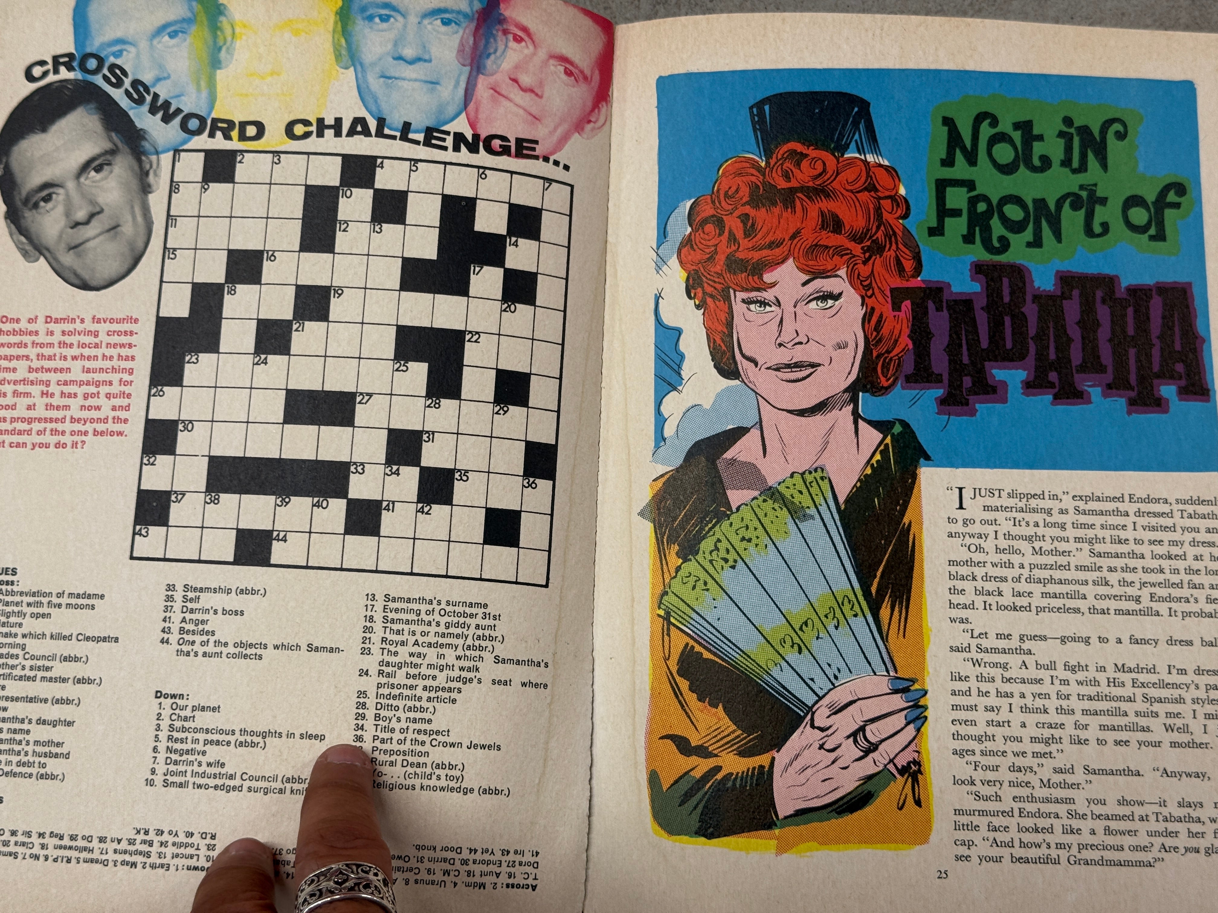 Bewitched TV show two annuals deal 1960s