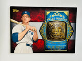 Mickey Mantle Topps baseball commerative ring insert card 2012