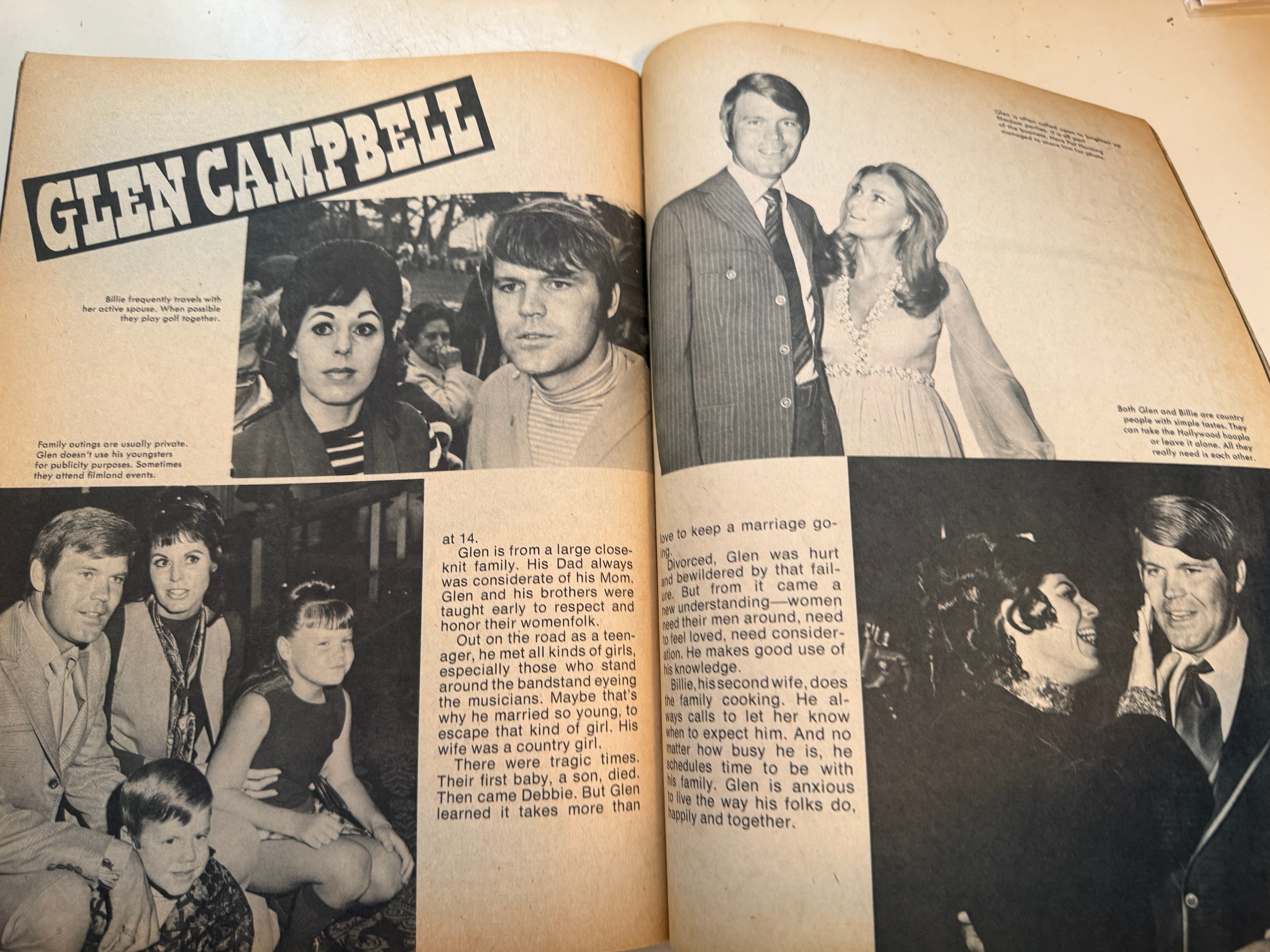 Country Western album magazine first #1 issue 1970
