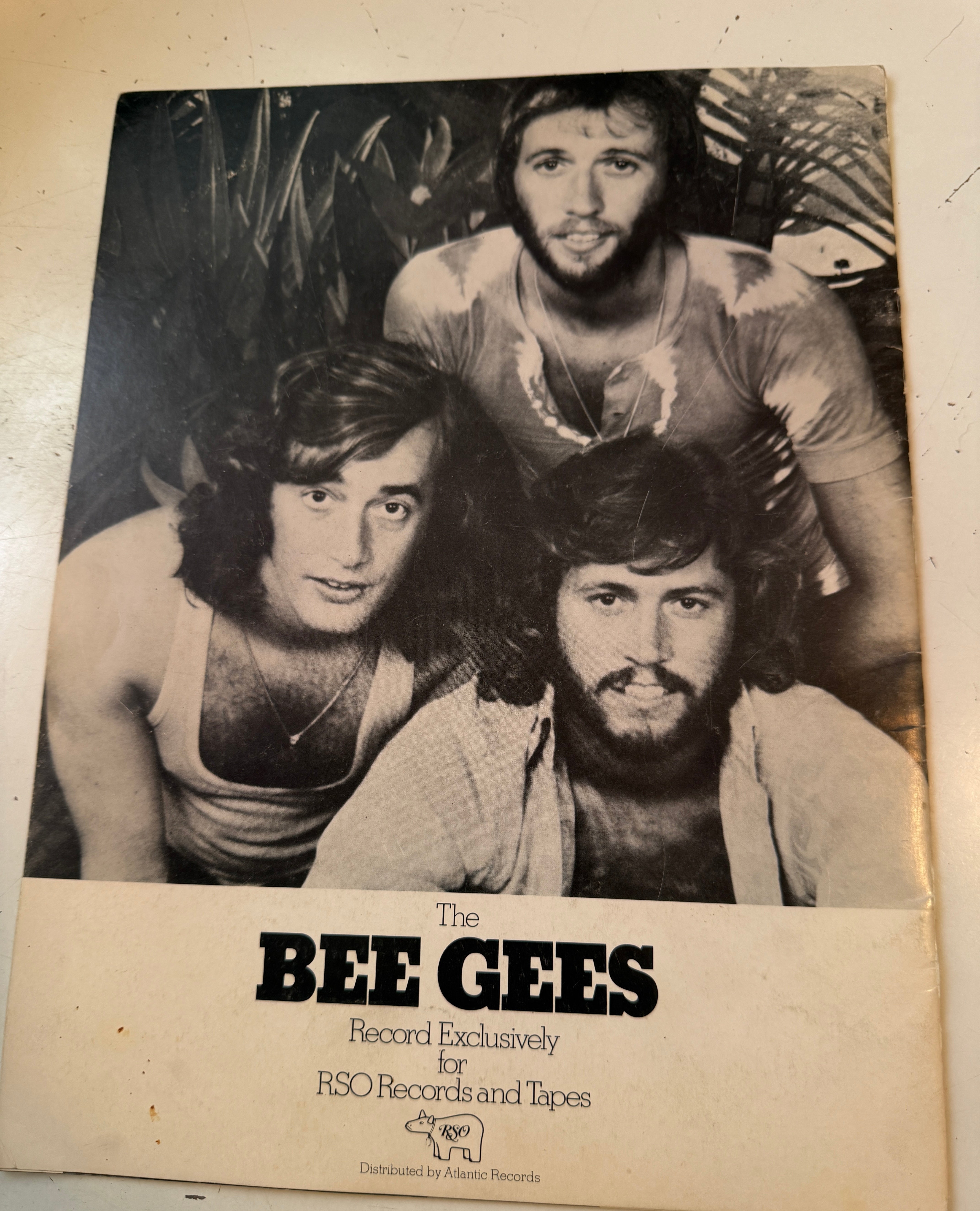 Bee Gees original program 1974