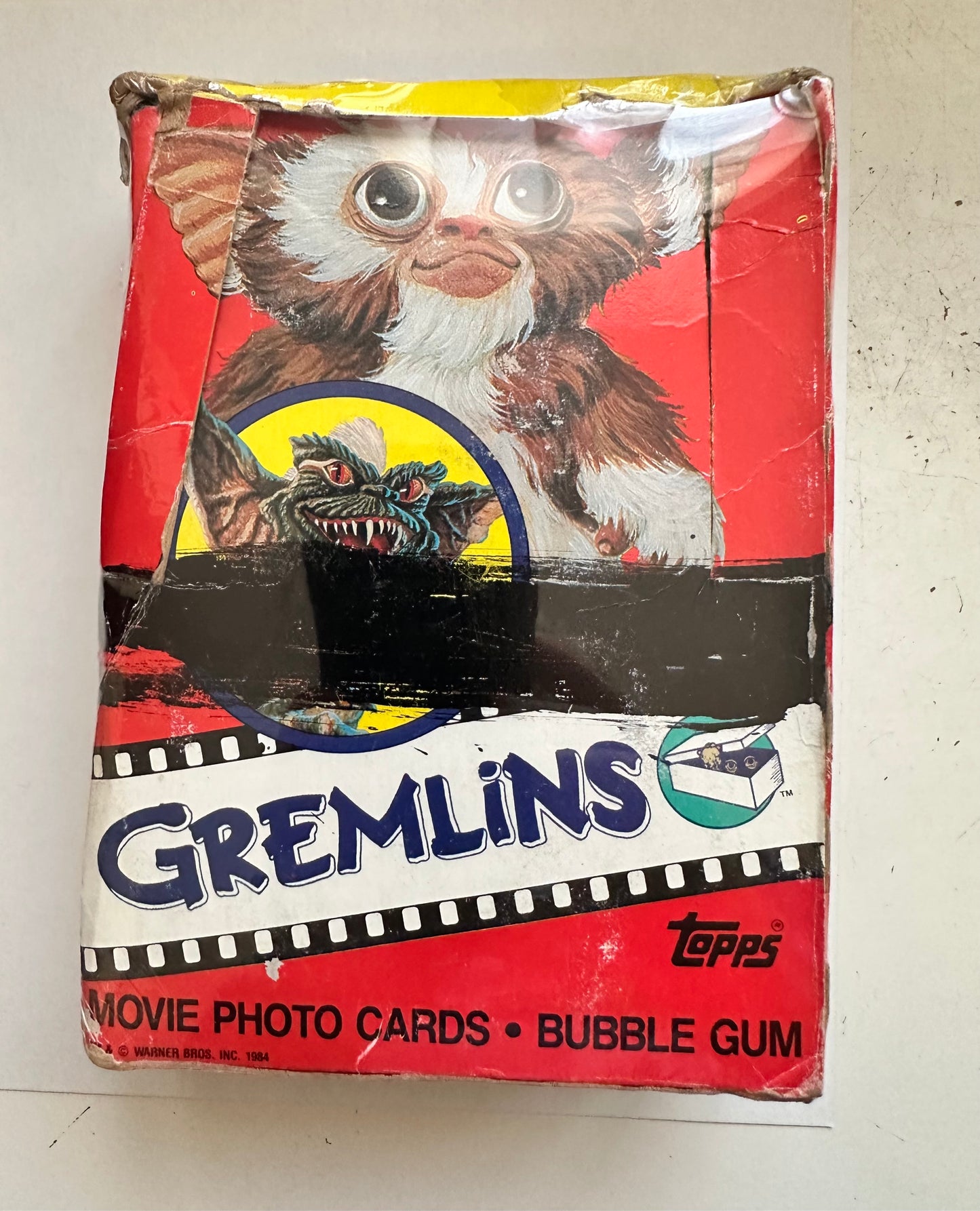 Gremlins movie cards rare 36 packs box 1984