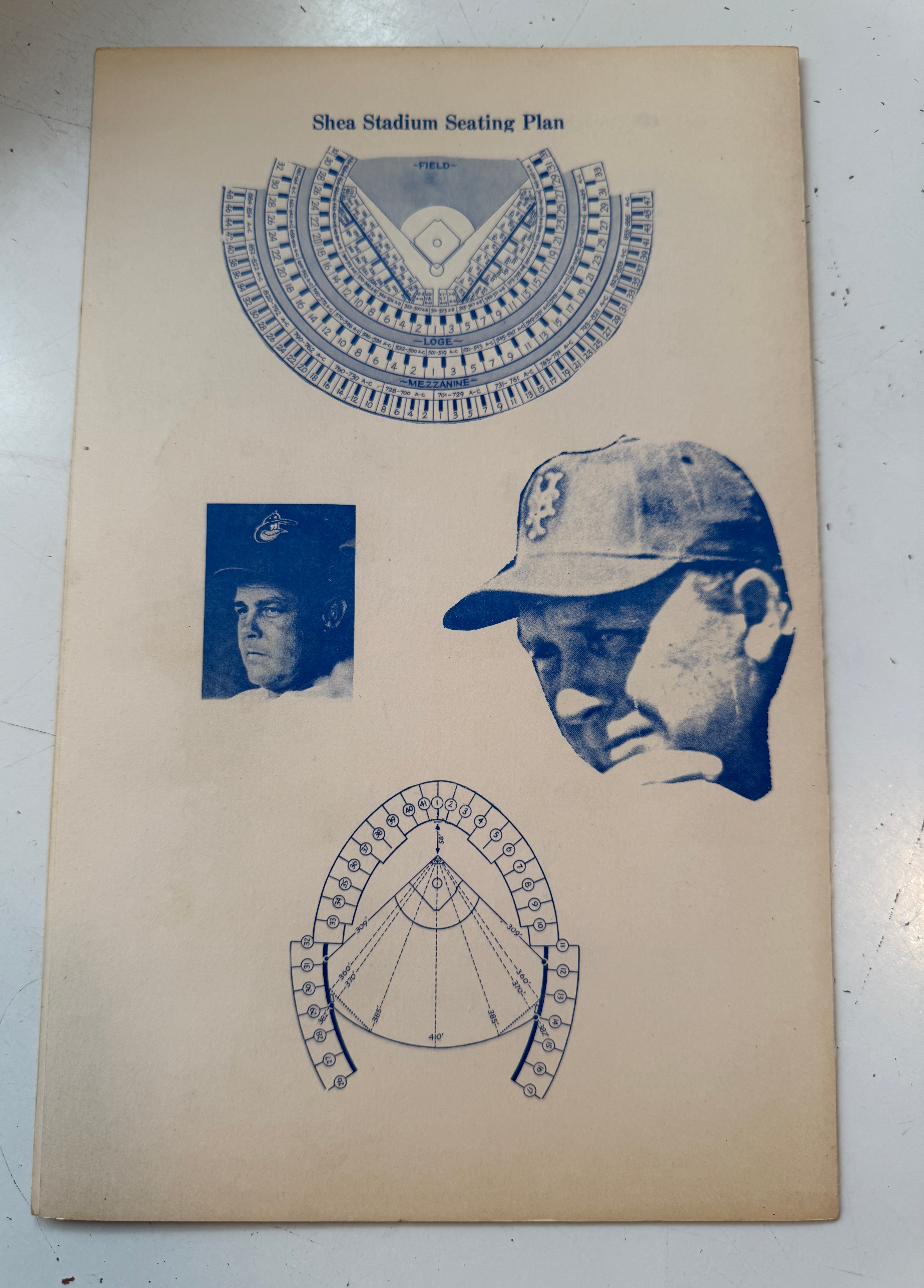 New York Mets baseball World Series rare score card 1969