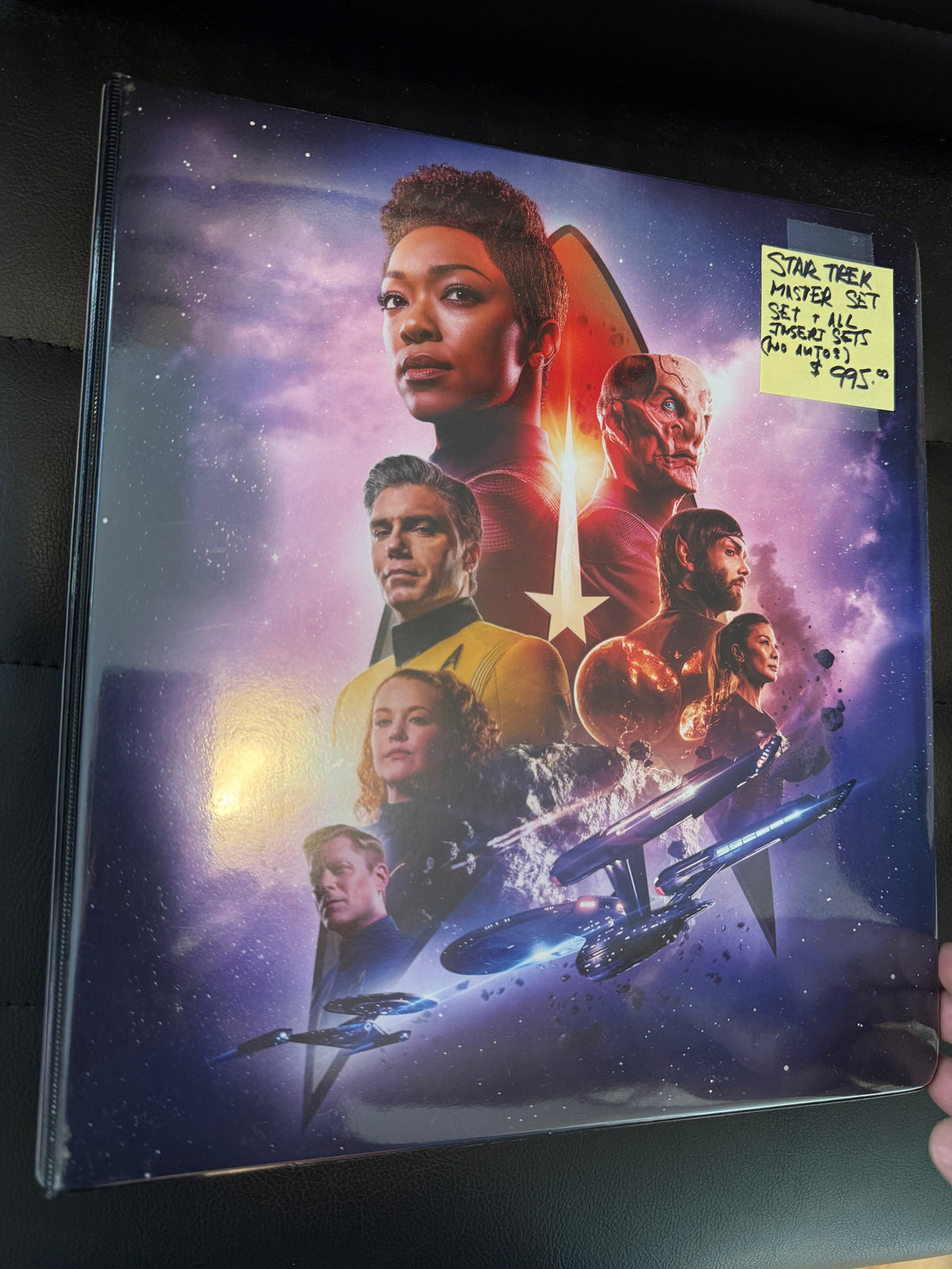 Star Trek Discovery TV series 1 Master cards set plus all insert sets in binder