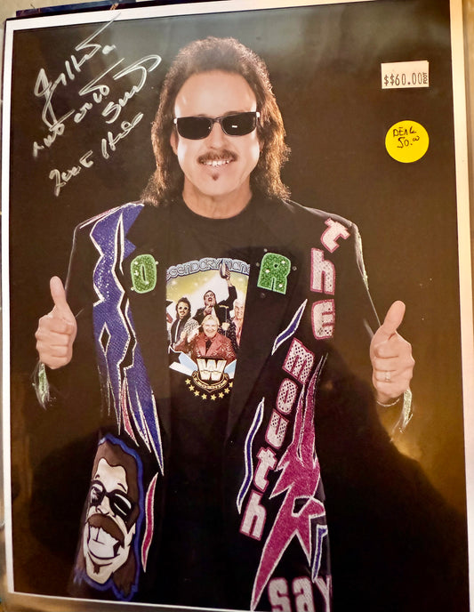 Jimmy Hart wrestling legend autographed photo with COA