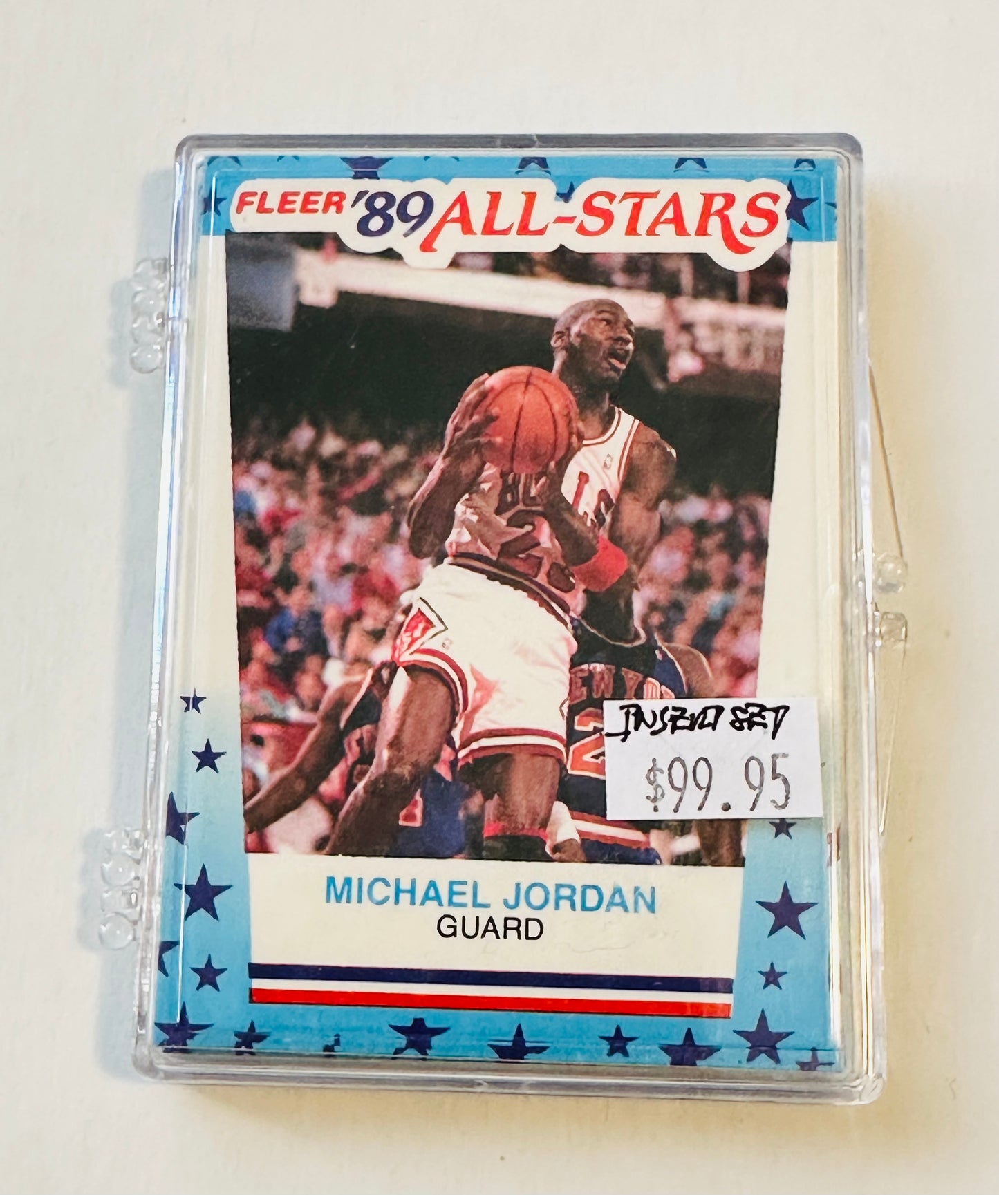 1989 Fleer basketball allstar cards insert set