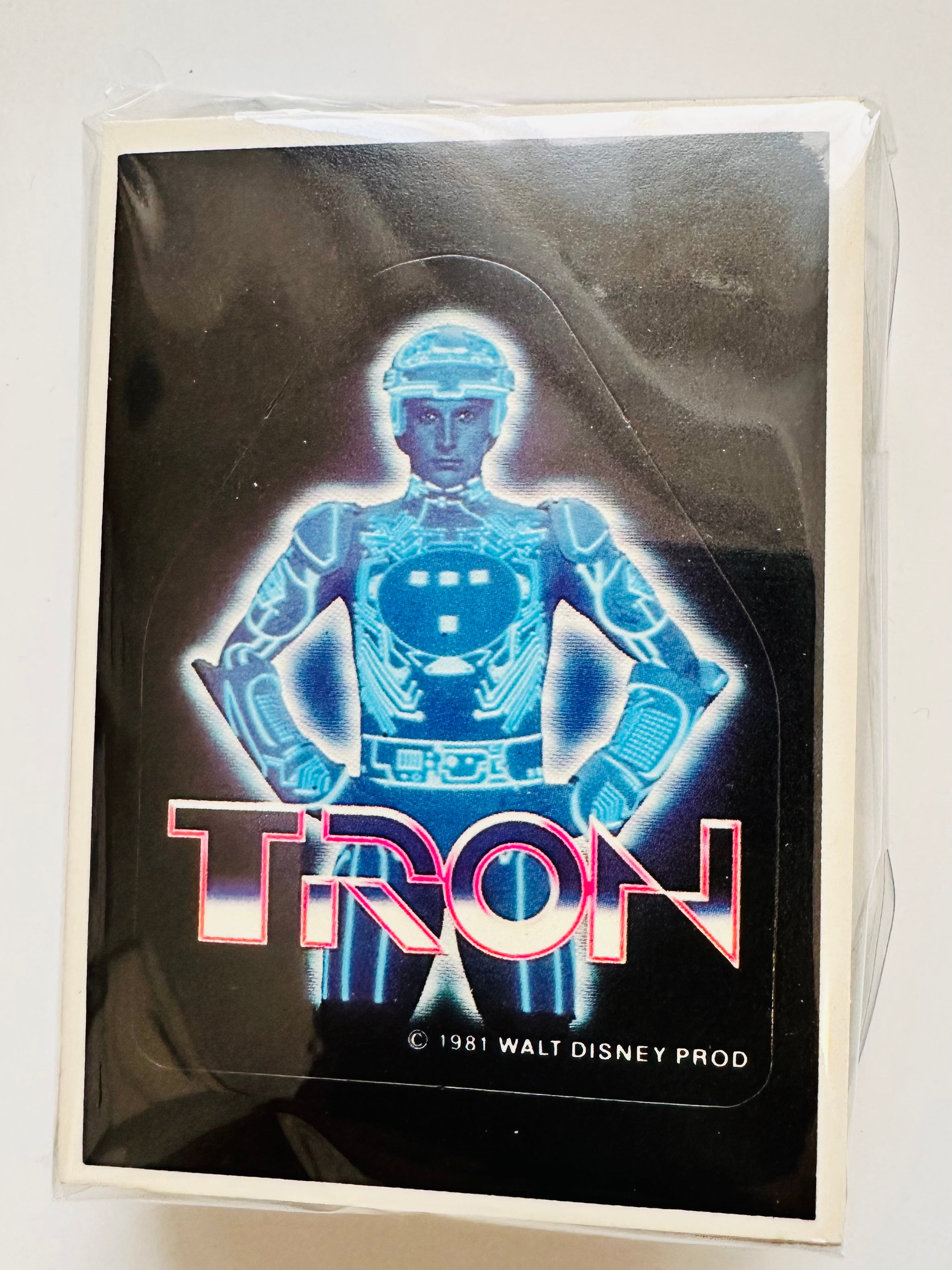 Tron Movie original cards and stickers set 1982