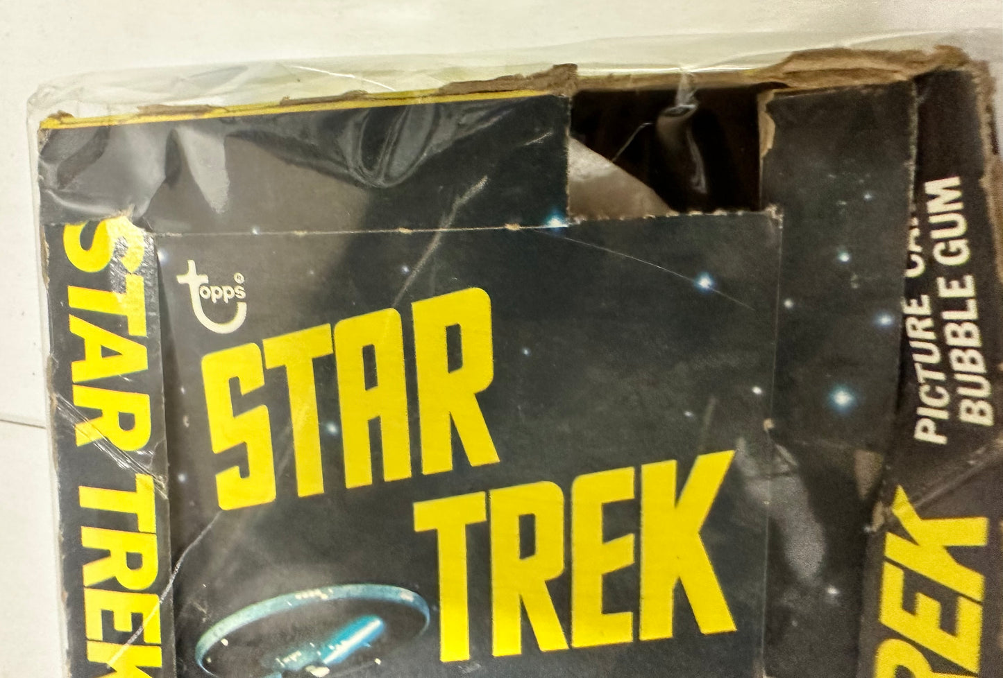 Star Trek TV show original display box 1976