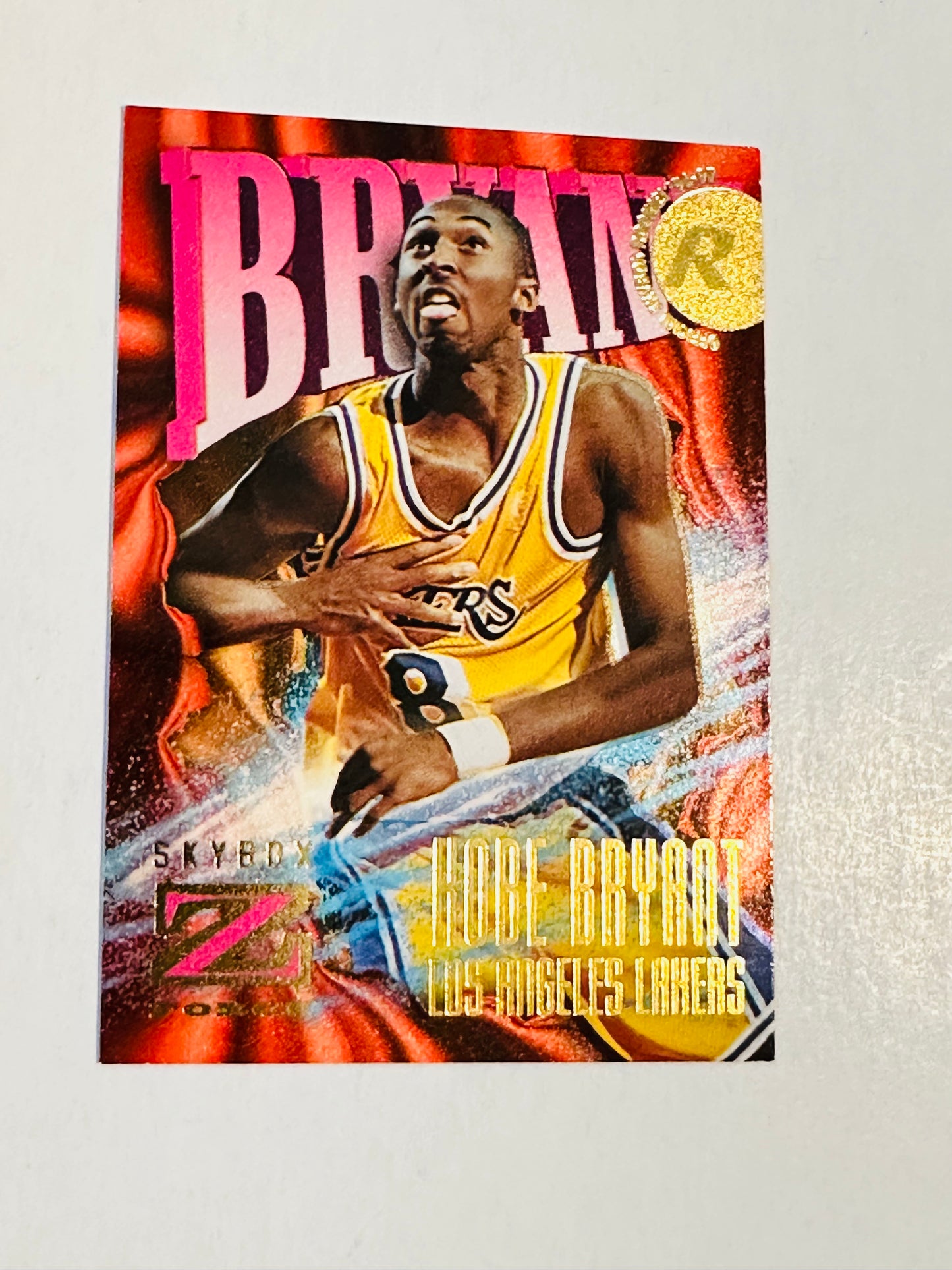 Kobe Bryant NBA legend Z force basketball high-grade rookie card