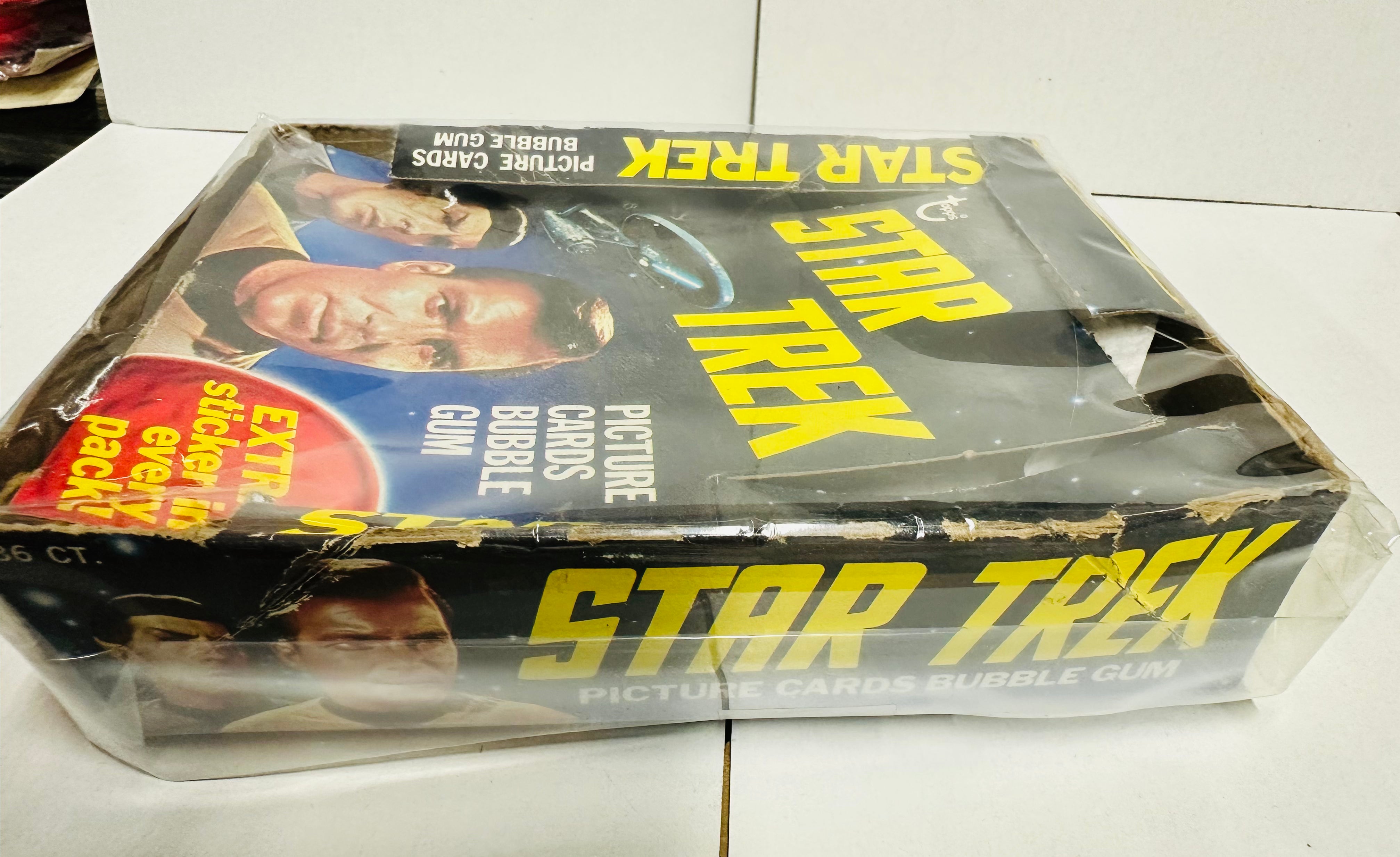 Star Trek TV show original display box 1976