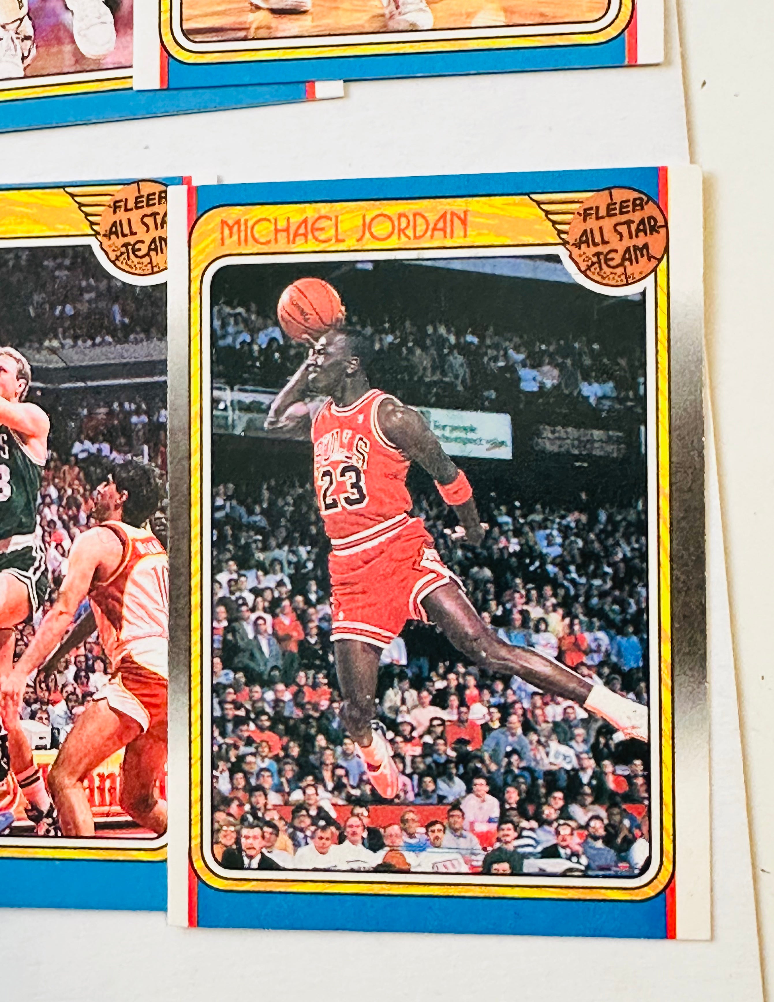 1988 Fleer Basketball rare All-Star cards set (12)