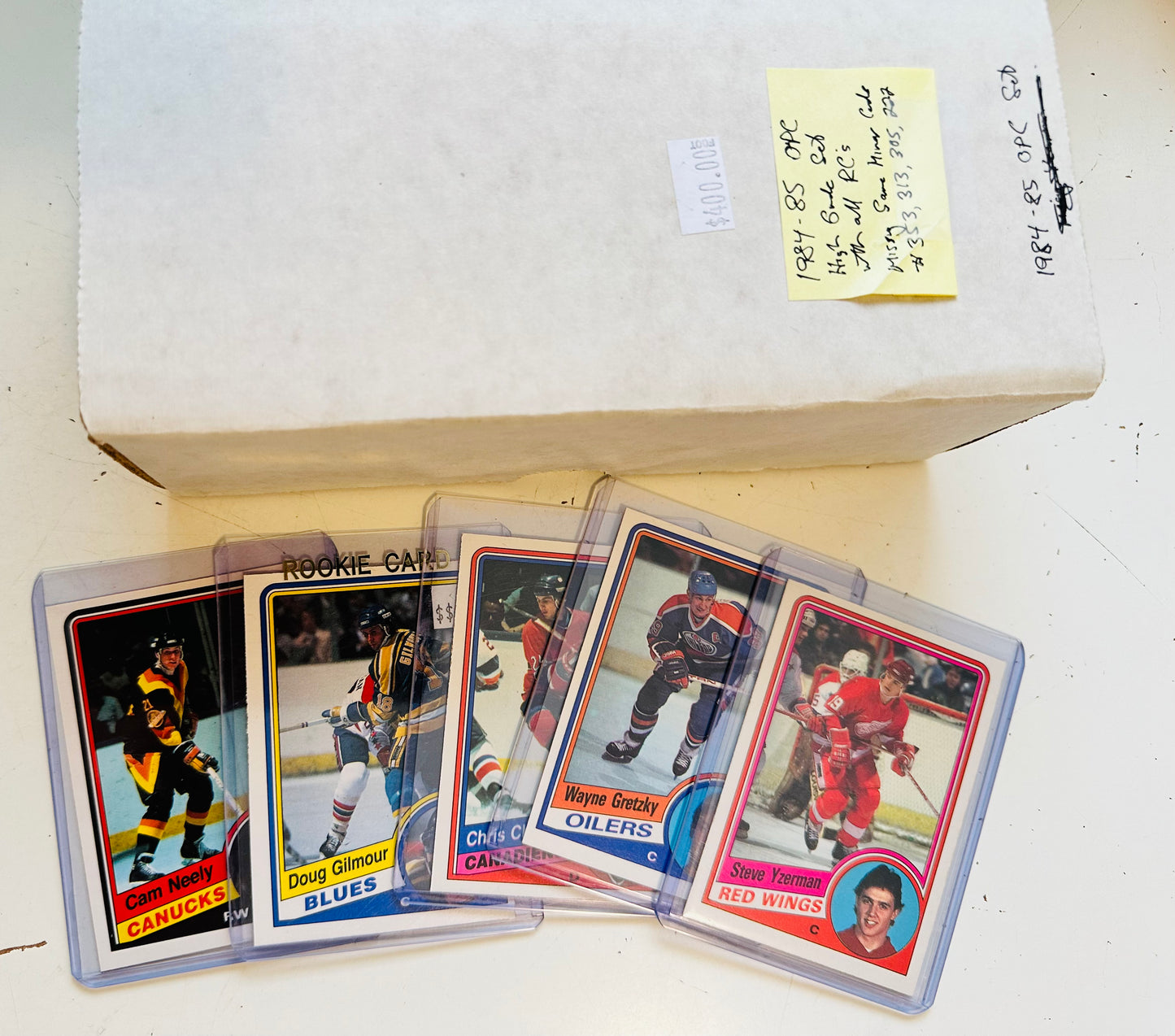 1984-85 Opc hockey cards almost complete set high grade Ex-NM condition