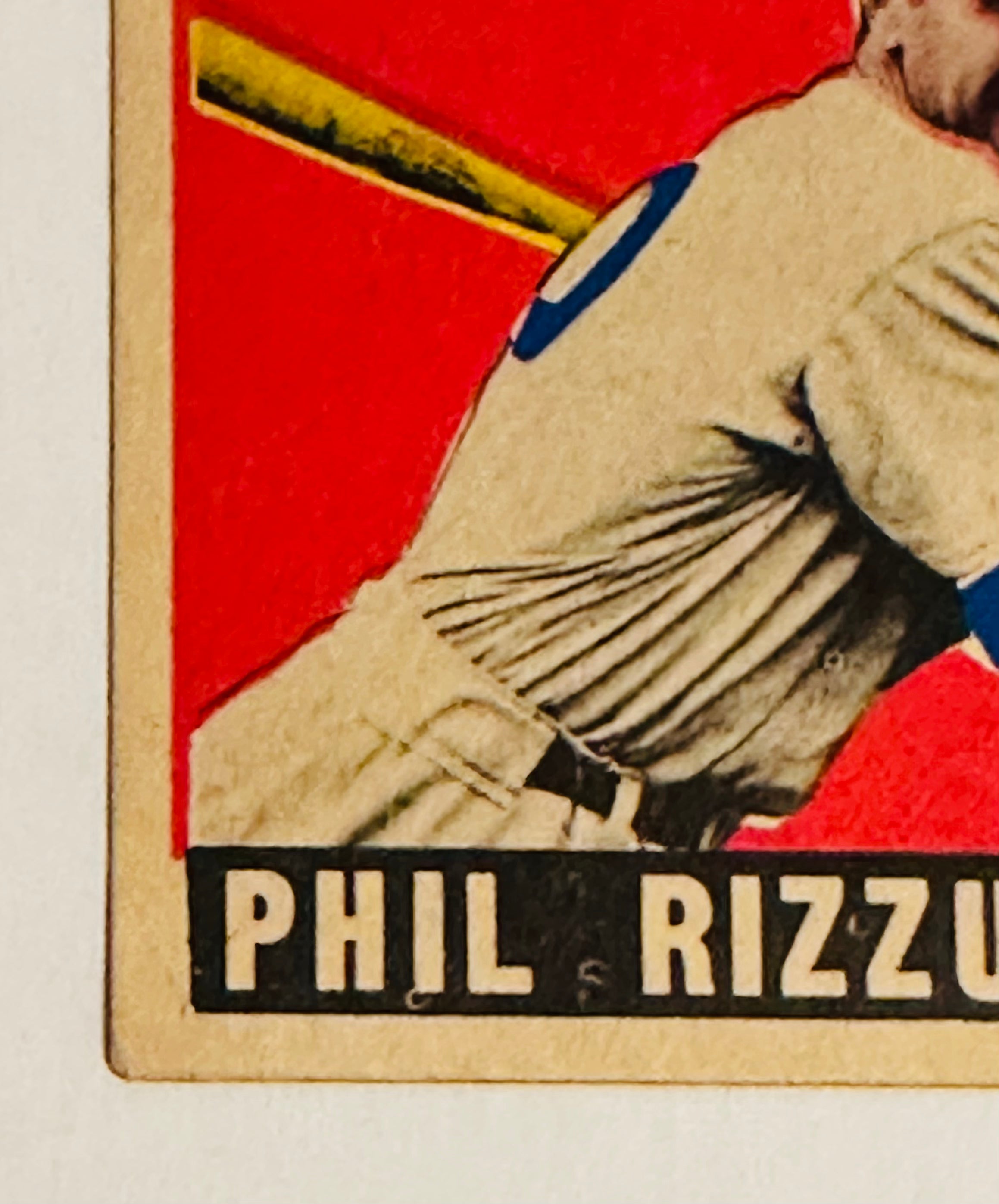 Phil Rizzuto rare Leaf vg condition rookie baseball card 1948