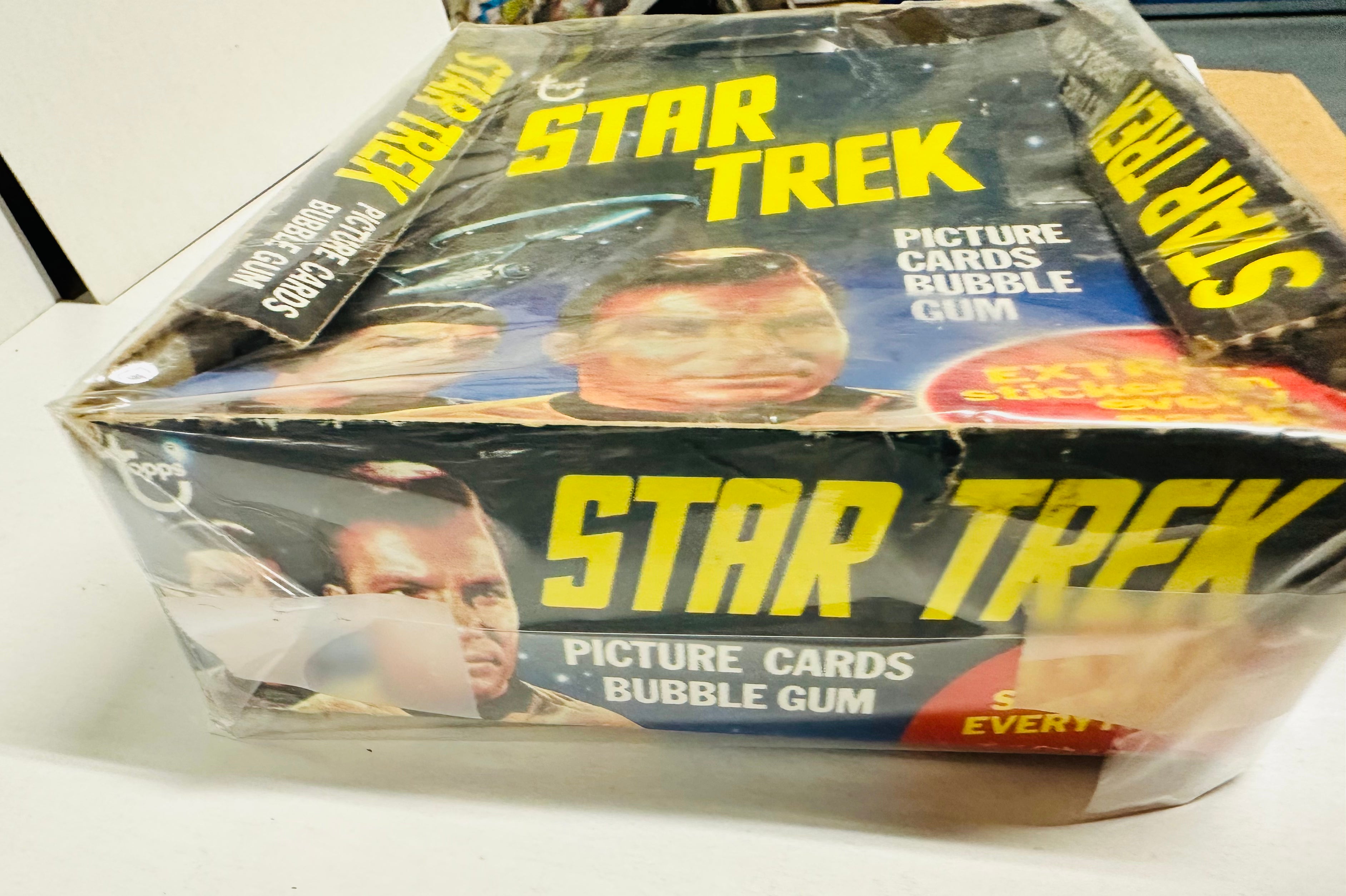 Star Trek TV show original display box 1976