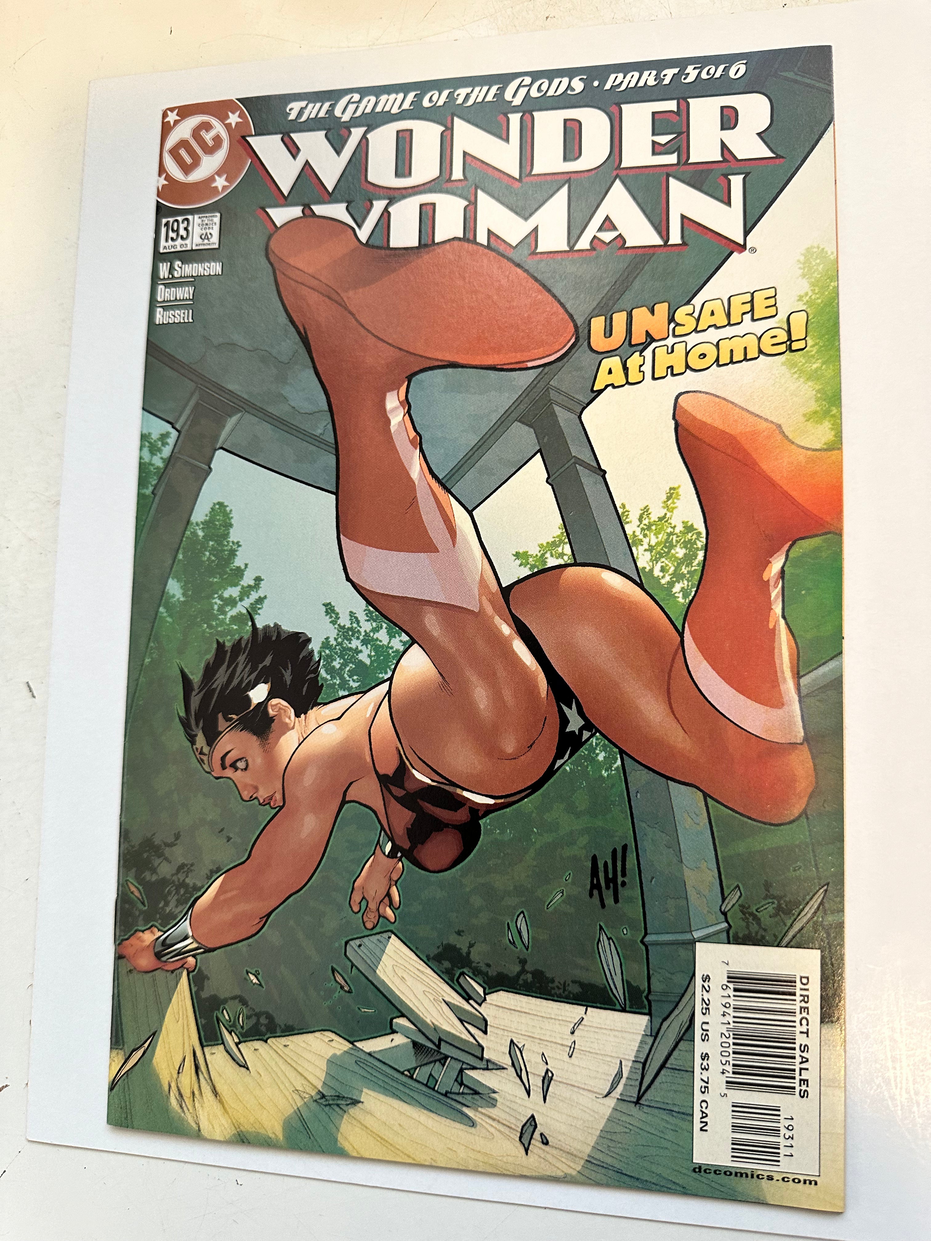 Wonder Woman #193 high grade comic book