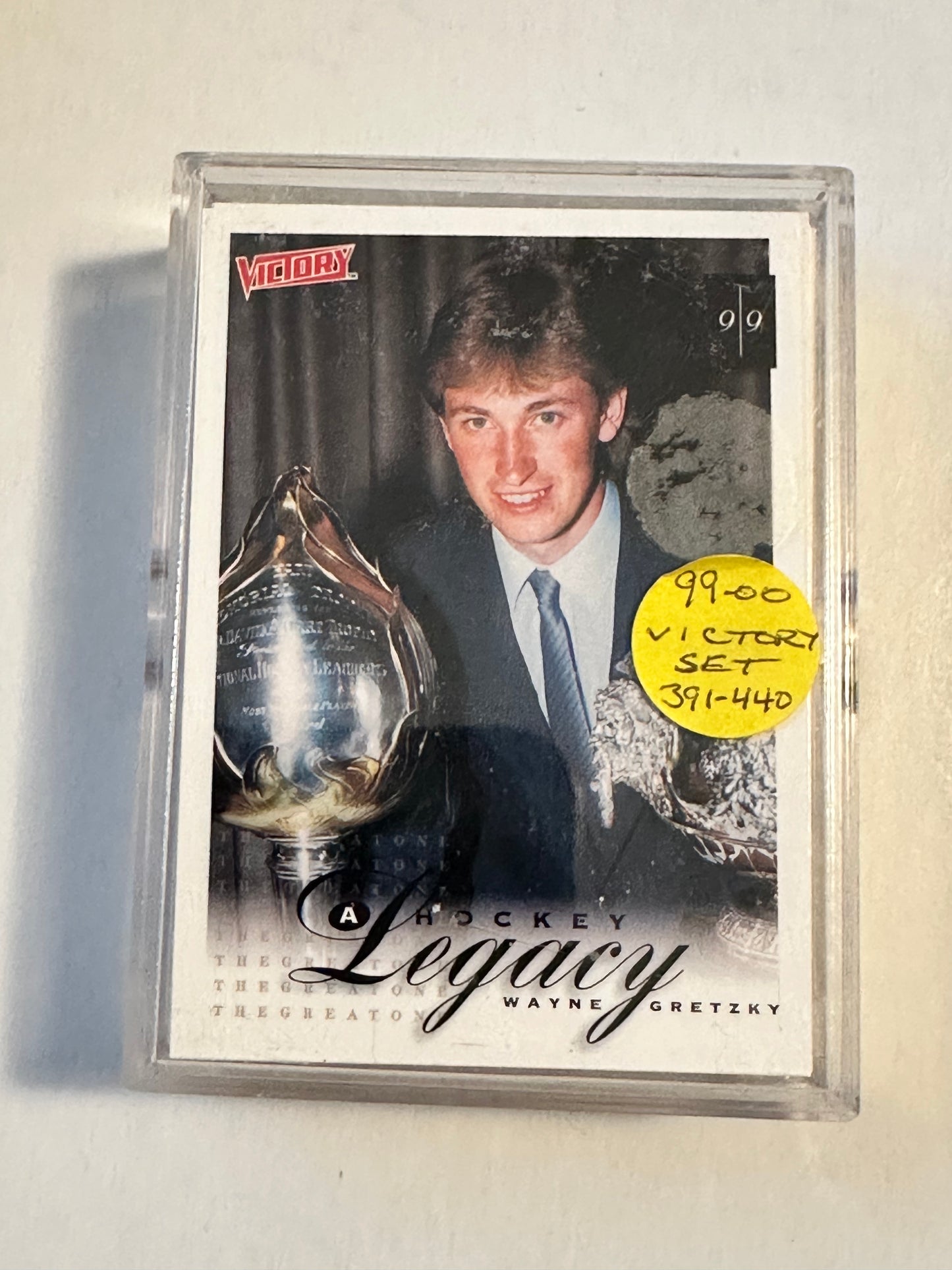 Wayne Gretzky hockey legend UD Victory hockey set (All Gretzky )