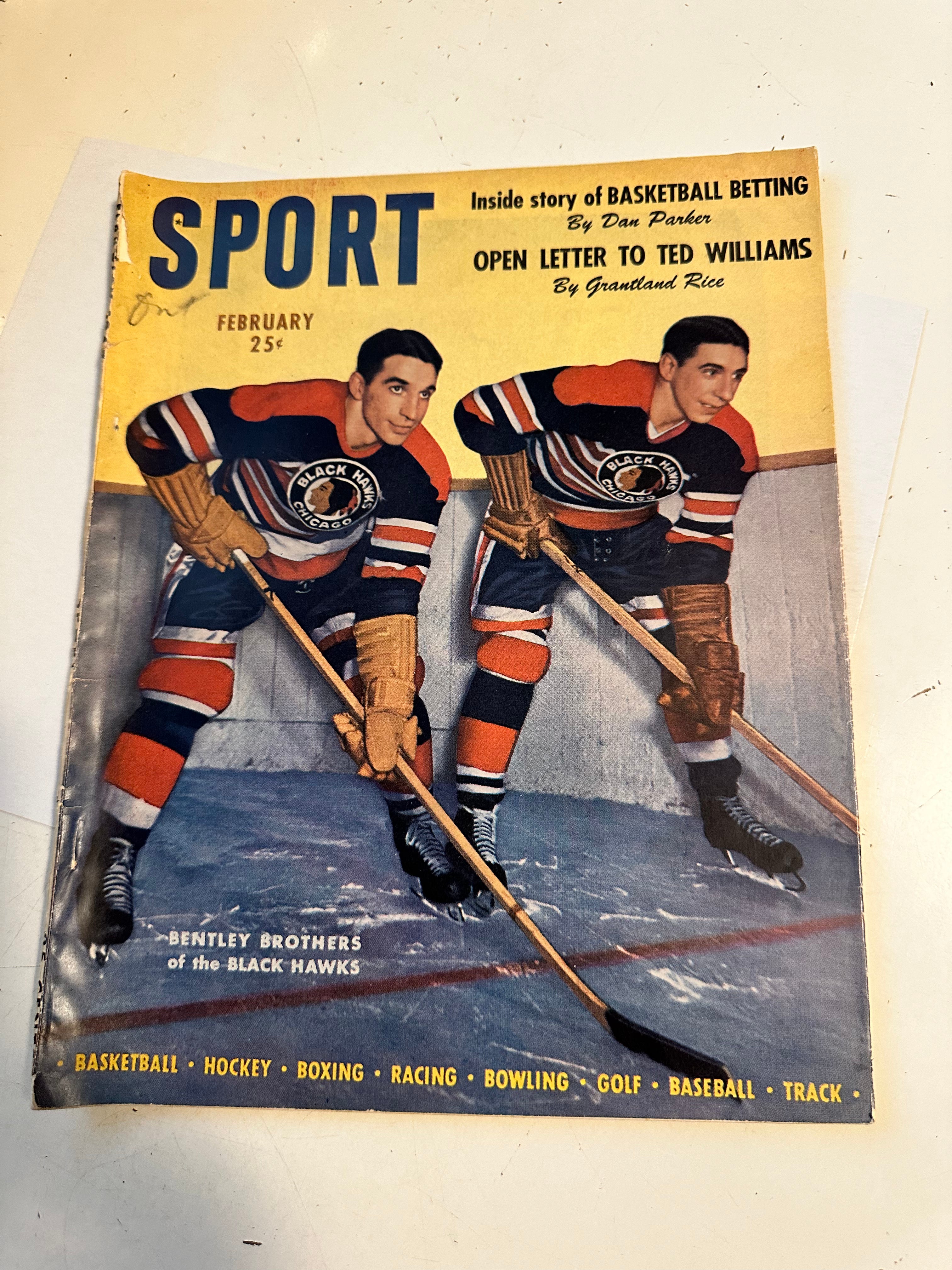 Sport Magazine vintage issue February 1947