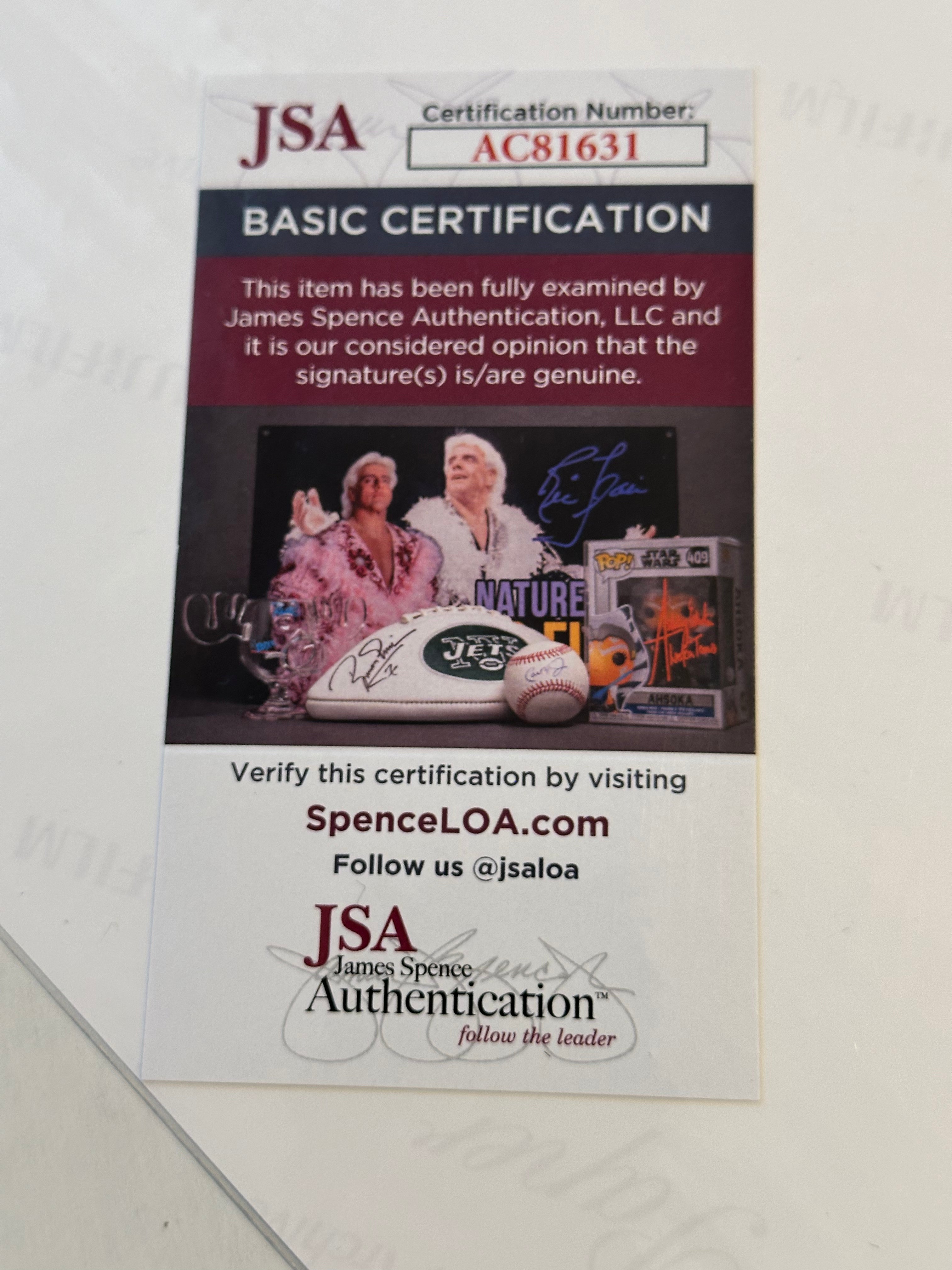 Dennis Rodman rare autograph 8x10 signed photo certified by JSA