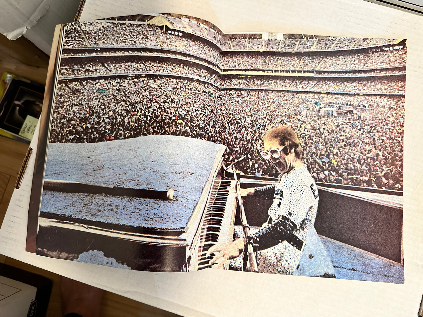 Elton John rare concert program 1976