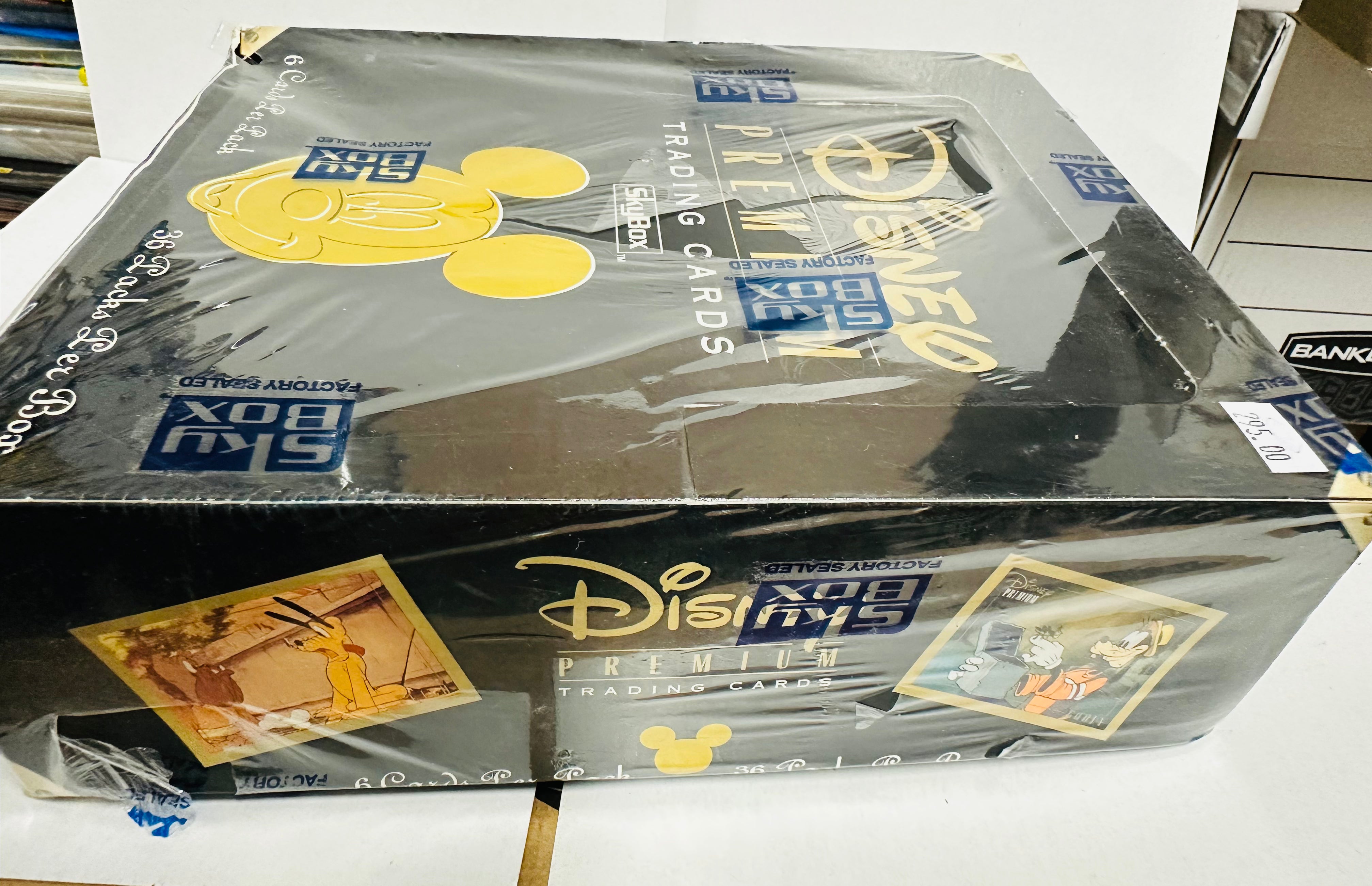 Disney Skybox rare Premium cards 36 packs factory sealed box 1995