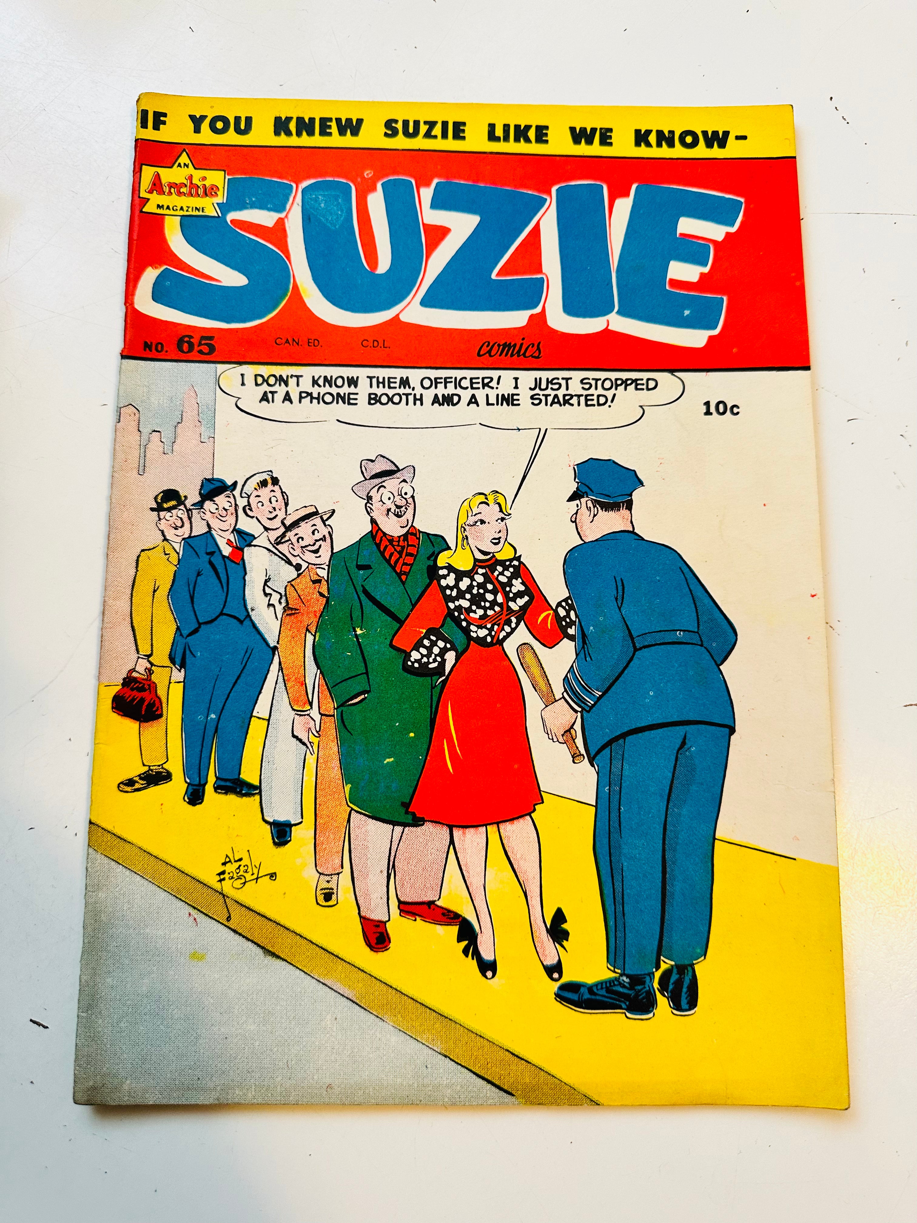Archie comics Suzie rare vintage comic book 1948