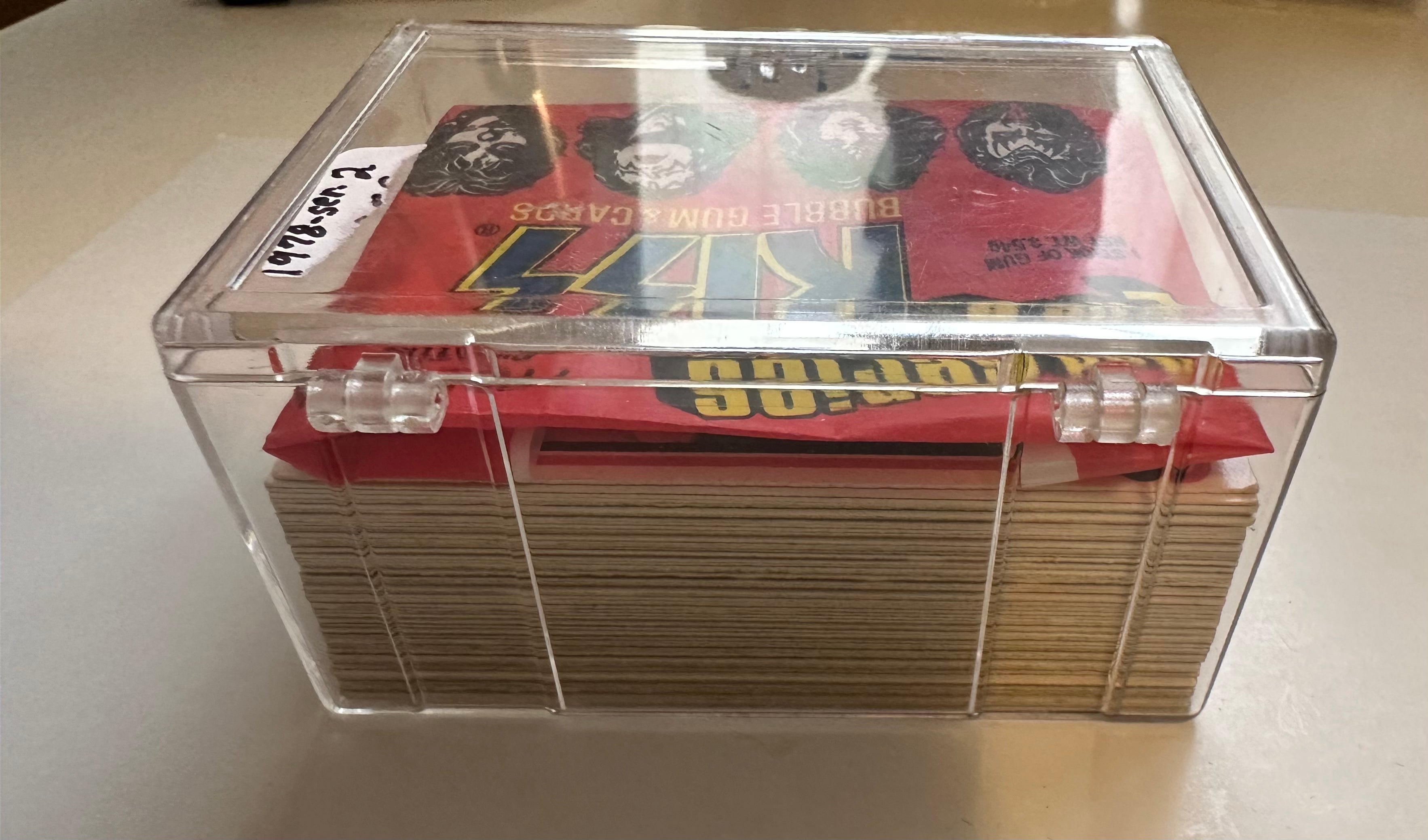 Kiss Rockstars series 2 rare cards set with wrapper 1978