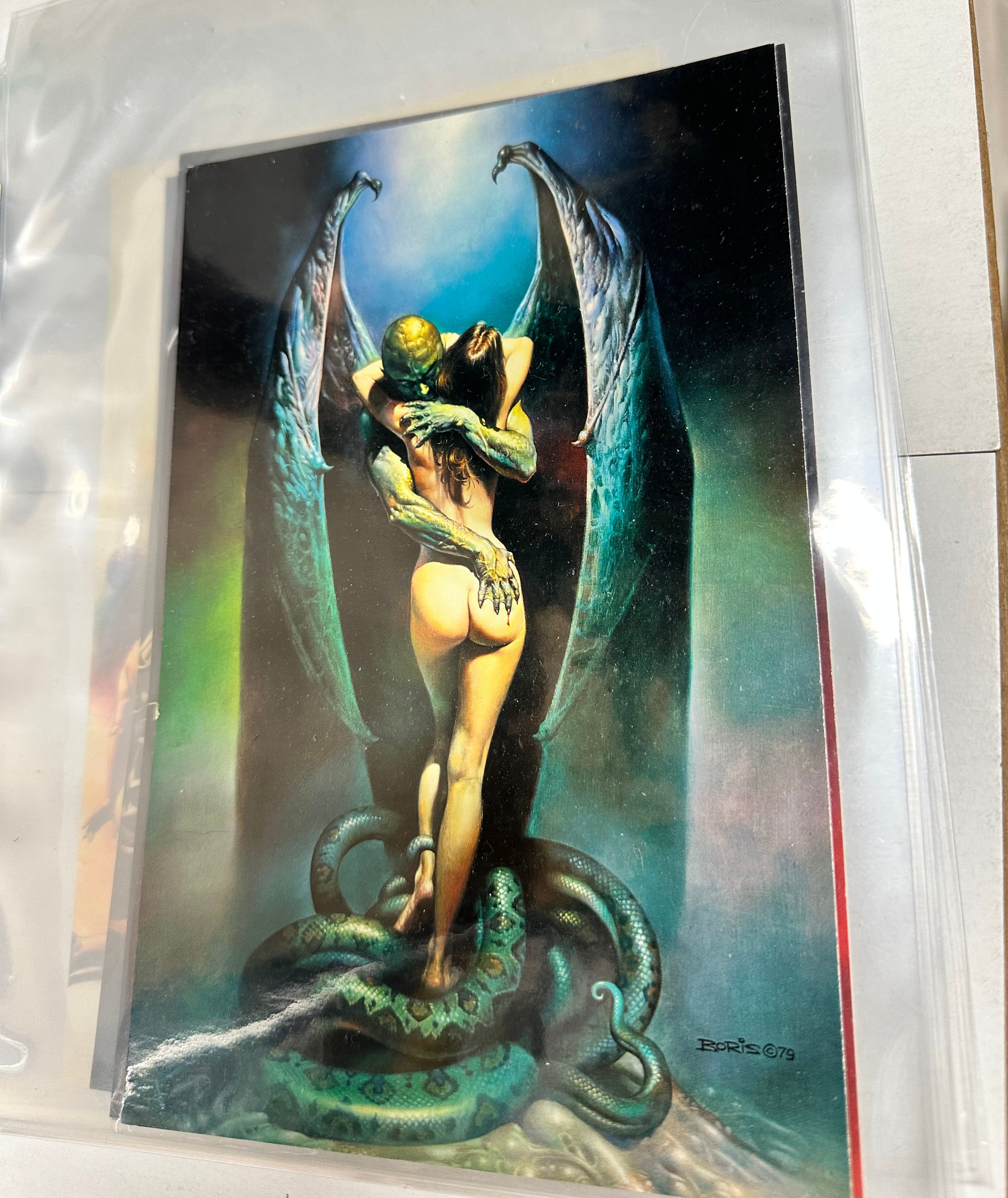 Boris Vallejo fantasy artist rare numbered 6x9 cards high gloss set