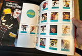 1974-75 NHL Action Players complete stickers set in book