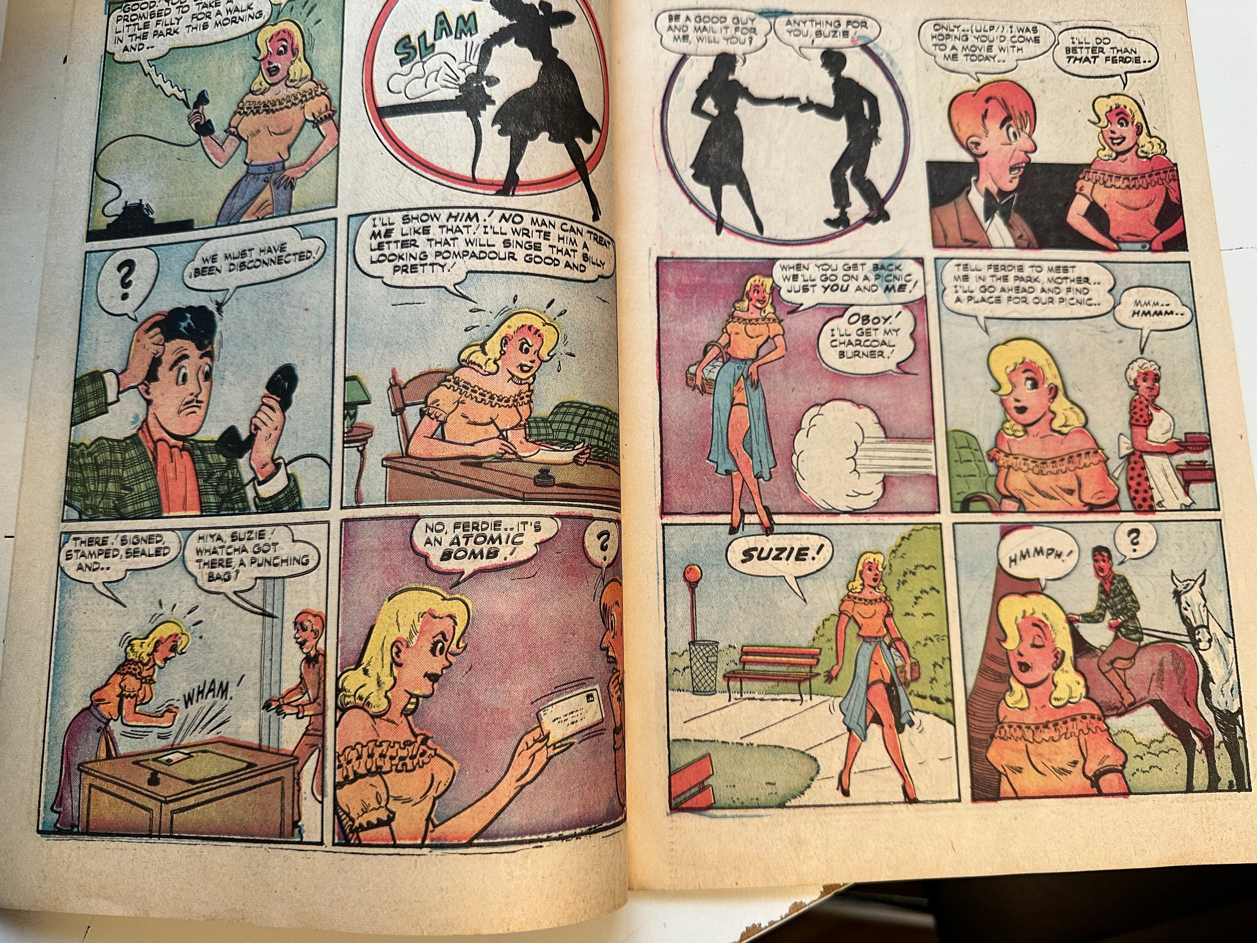 Archie comics Suzie rare vintage comic book 1948
