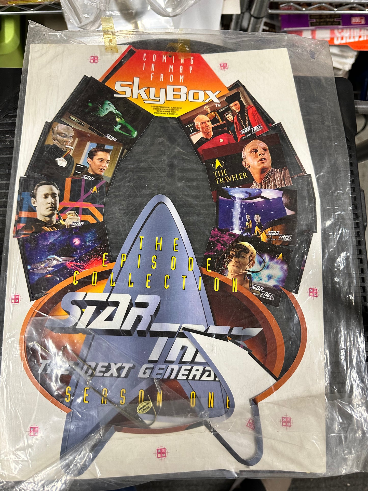 Star Trek Next Generation TV show rare advertisement mobile 1994