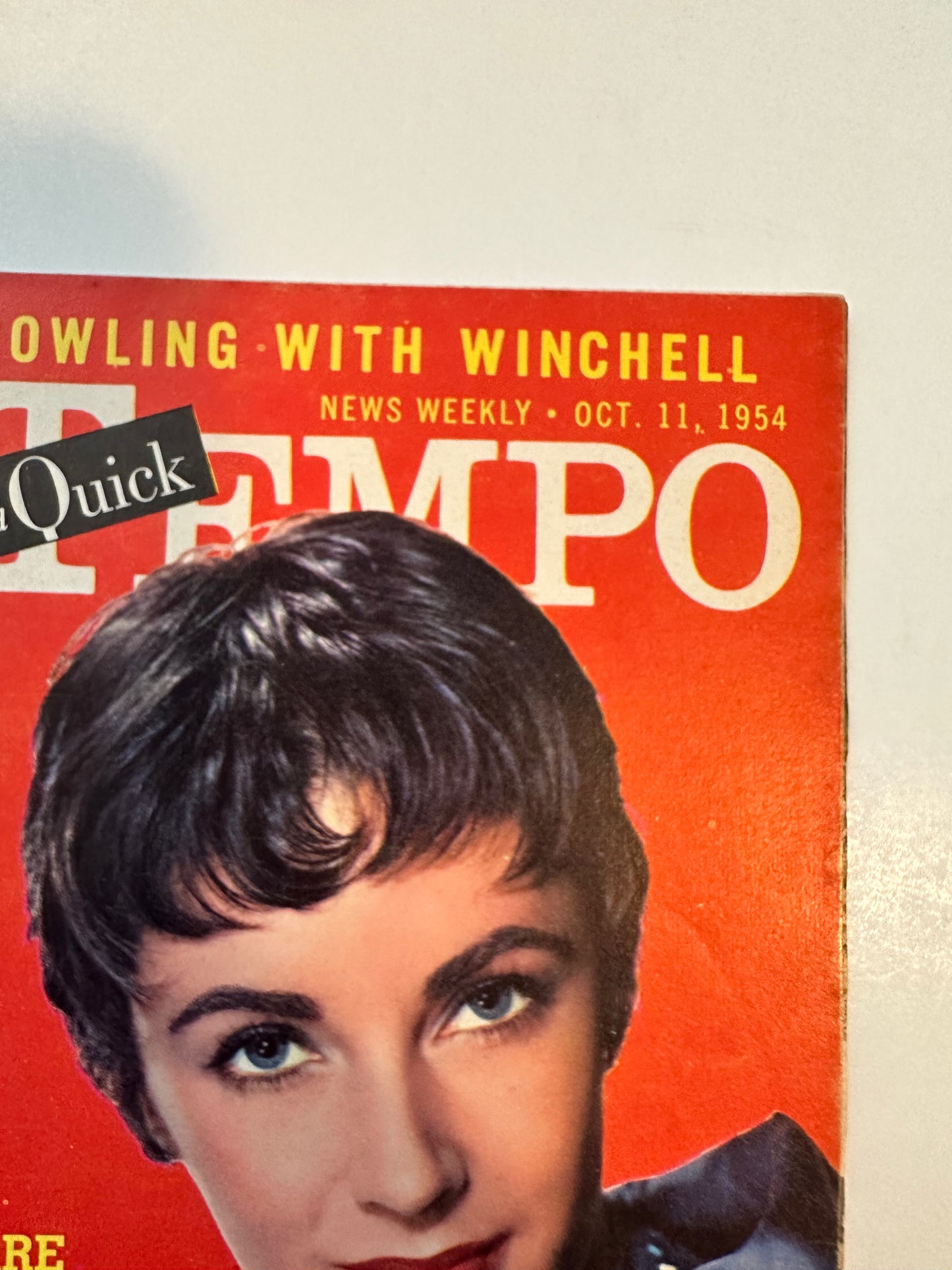 Elizabeth Taylor Tempo small version movie star booklet 1954