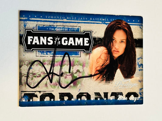 Tia Carrere autograph insert card