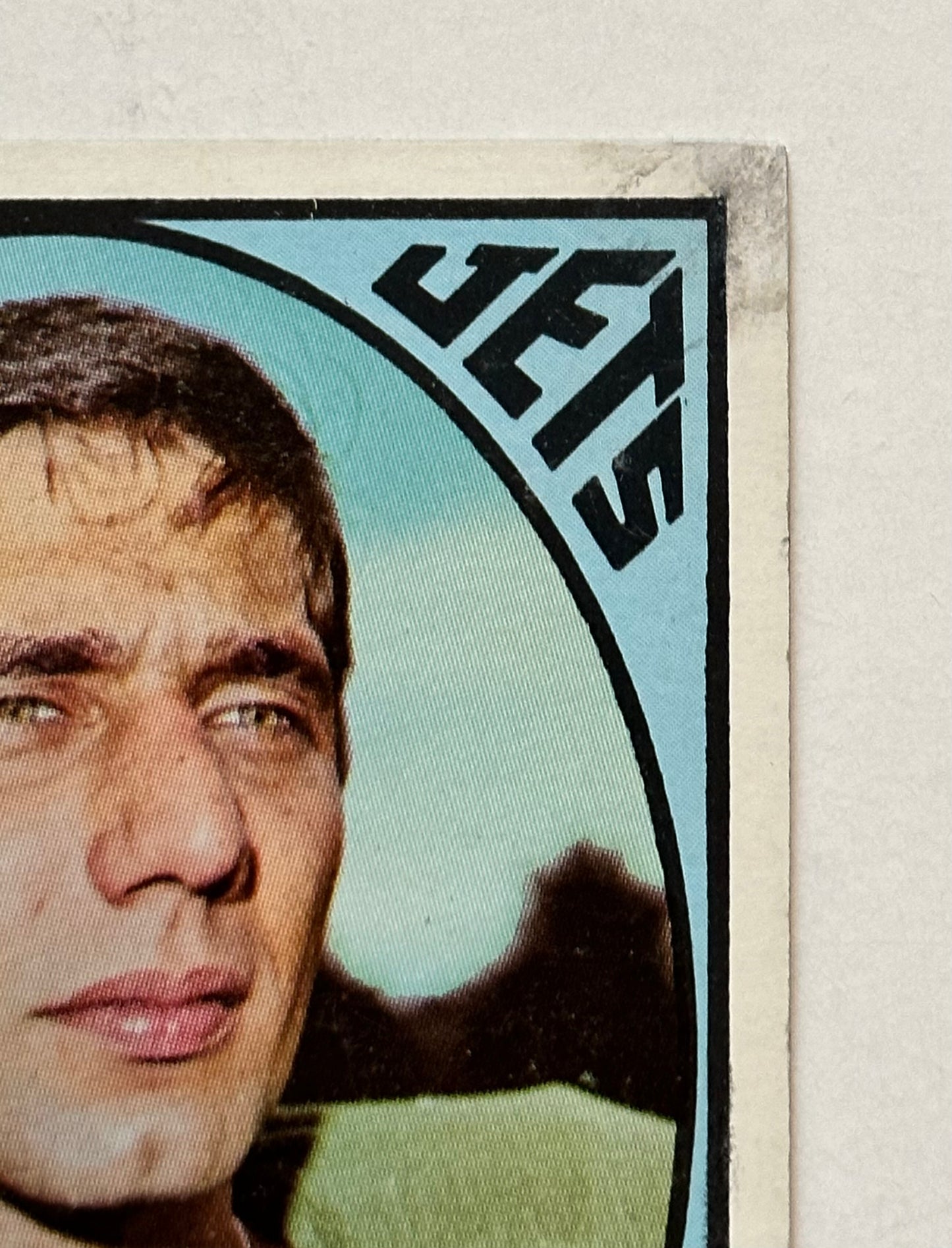 Joe Namath rare 3rd year football card 1967