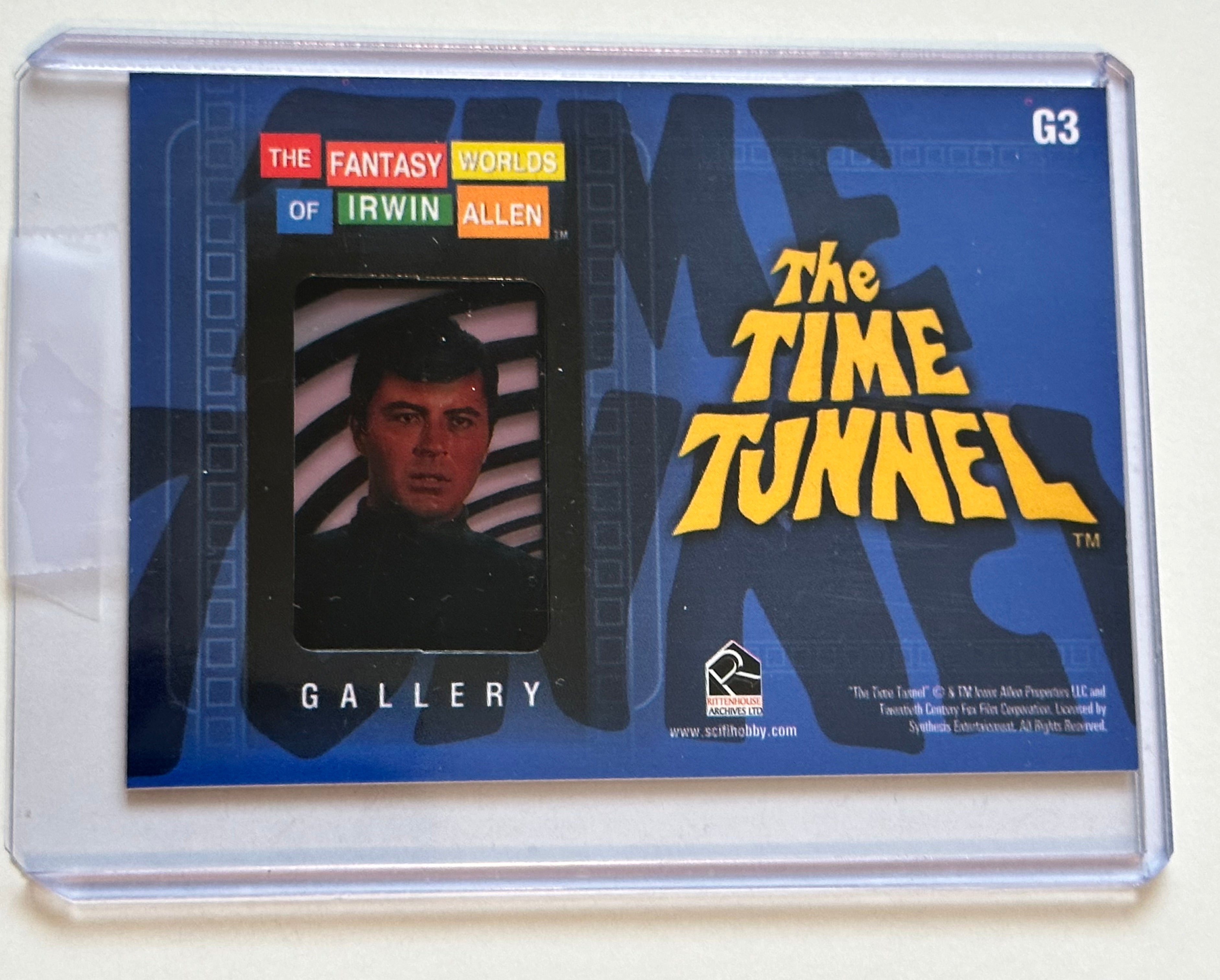 Time Tunnel TV series rare film insert card