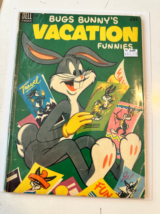 Bugs Bunny Vacation Funnies number #1 comic