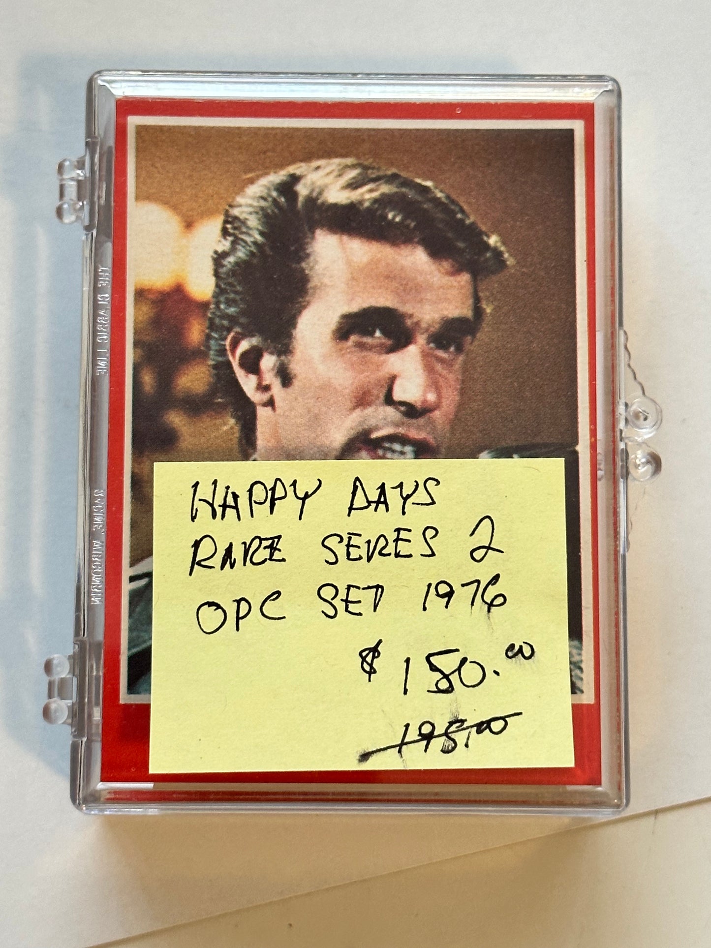 Happy Days Series 2 Opc Canadian rarer version cards set 1976